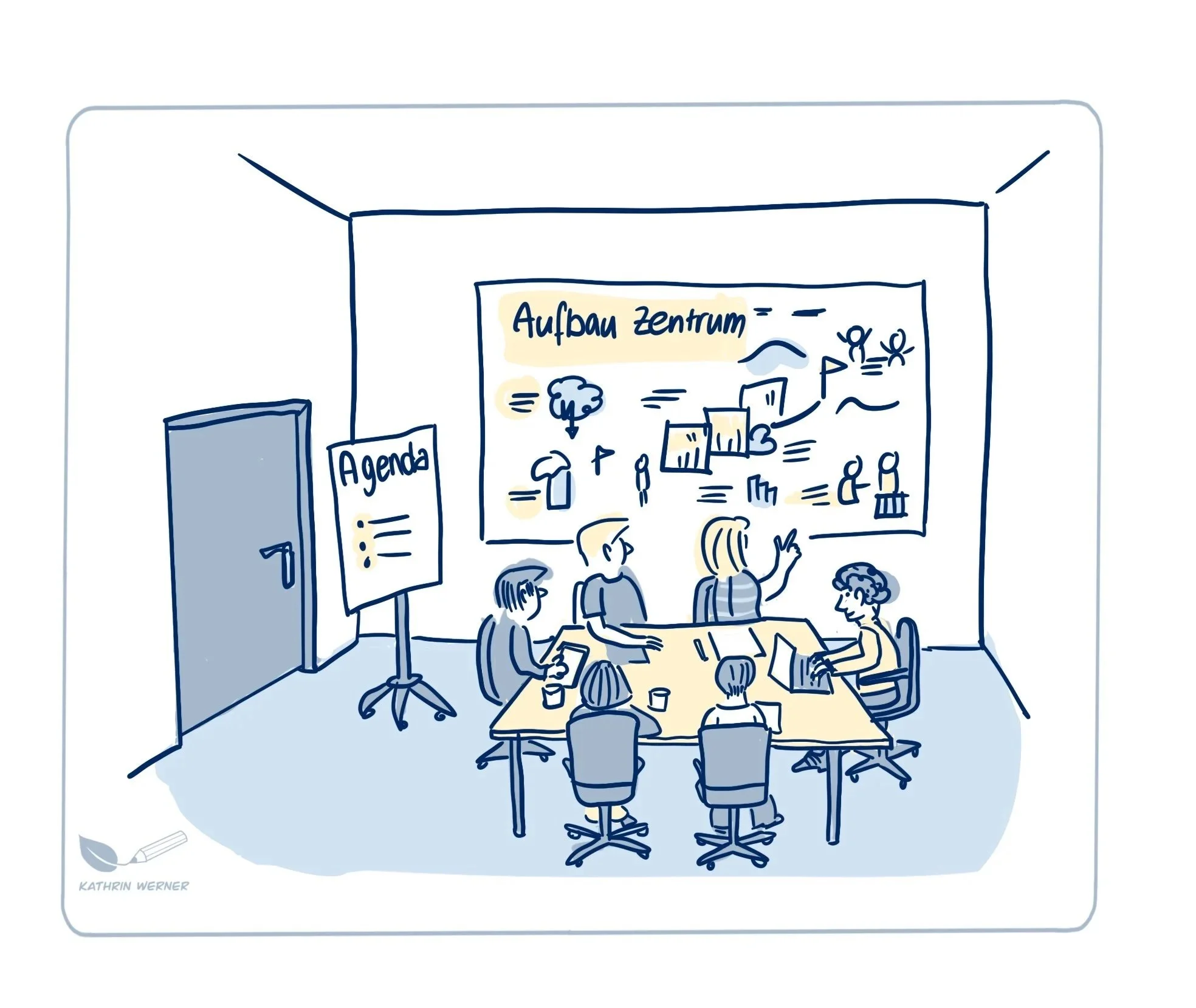 Graphic Recording nach der Veranstaltung: 4 Ideen zur Weiternutzung