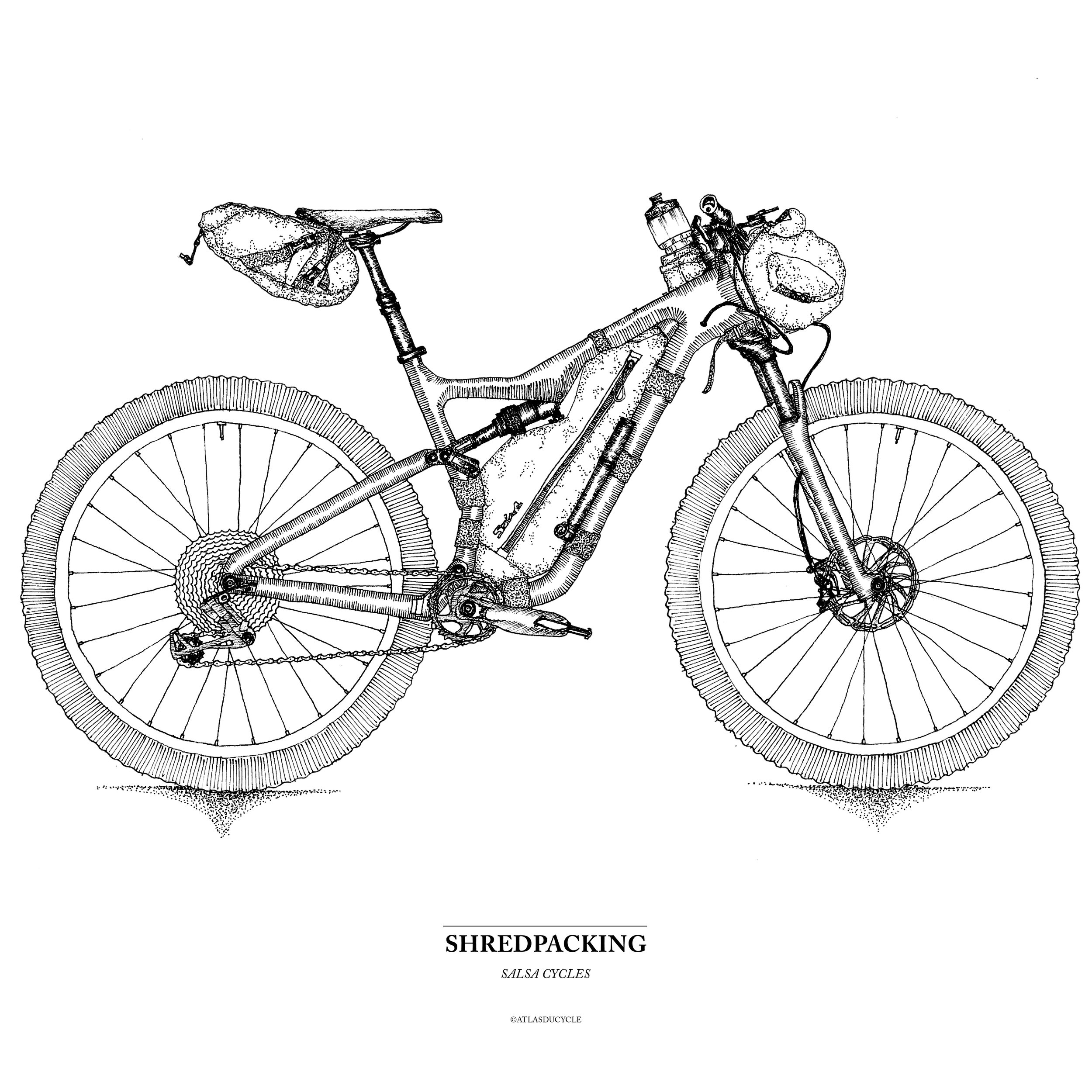 Timothé Girard - Atlas du cycle - Ilustration - 15 Ways To Go Bikepacking - Bikepacking Shredpacking.jpg