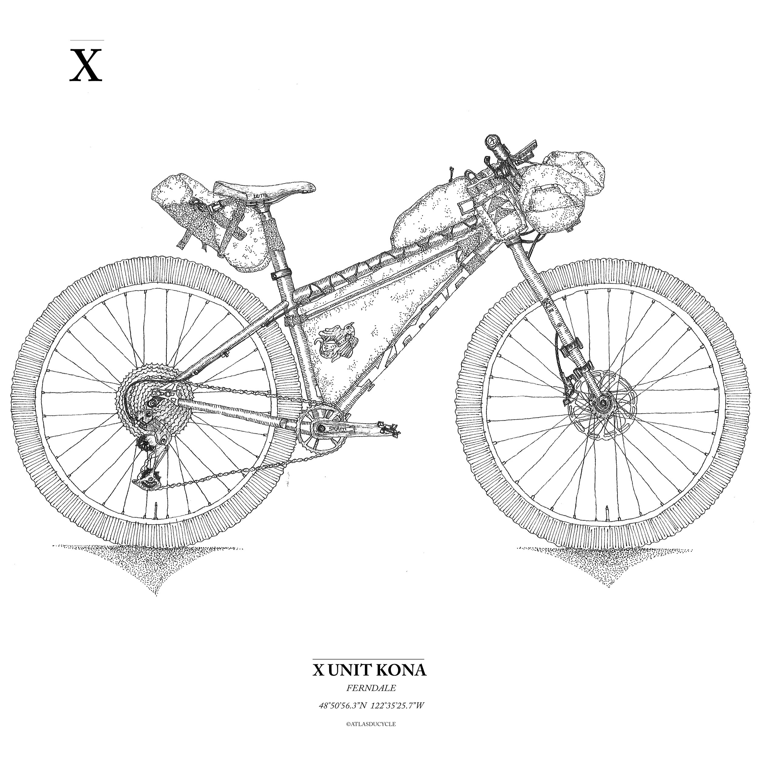 Timothé Girard - Atlas du cycle - Ilustration - Velo X unit Kona.jpg