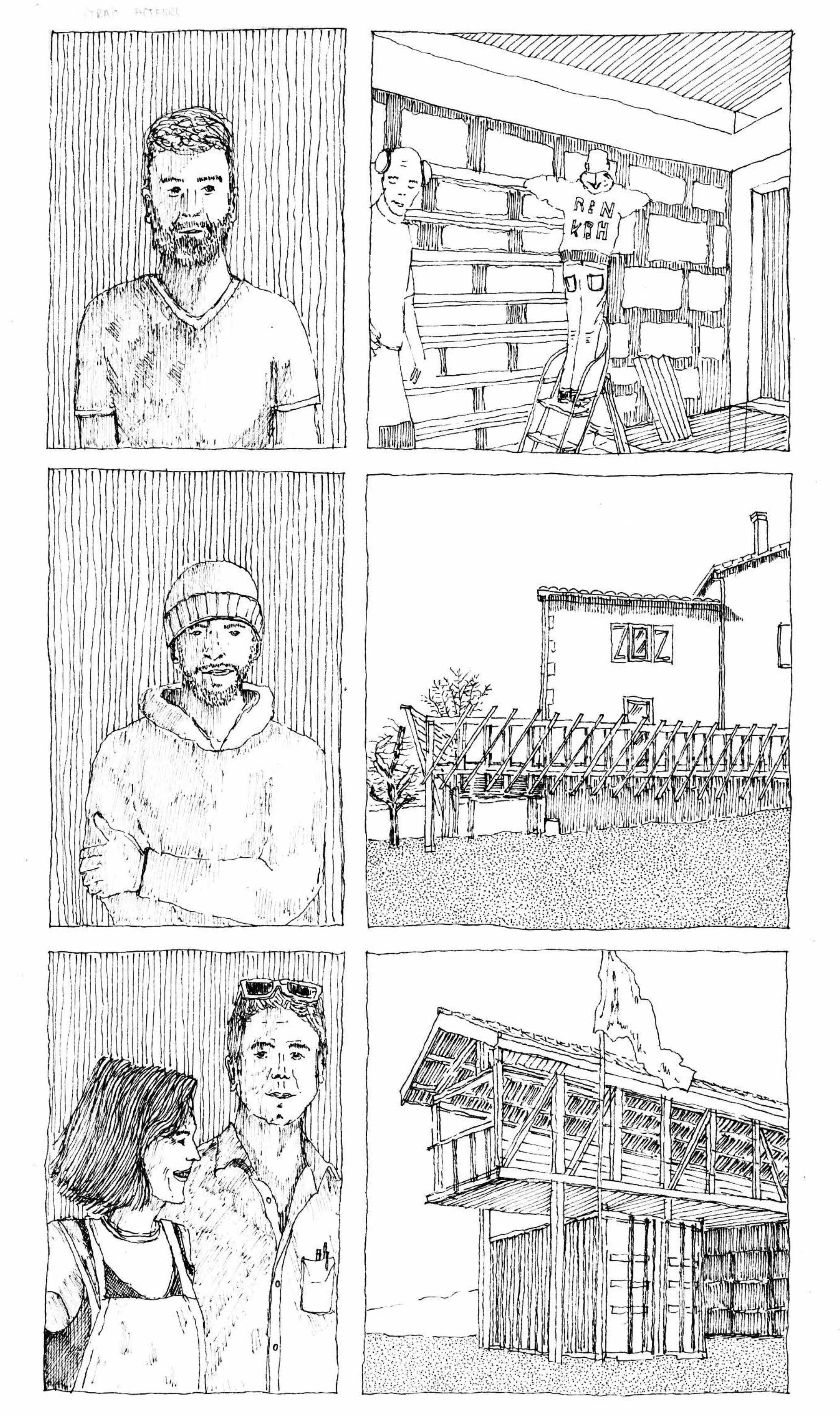 Timothé Girard  - Illustration - Bande dessinée Livradois Forez - Association rural combo.jpg