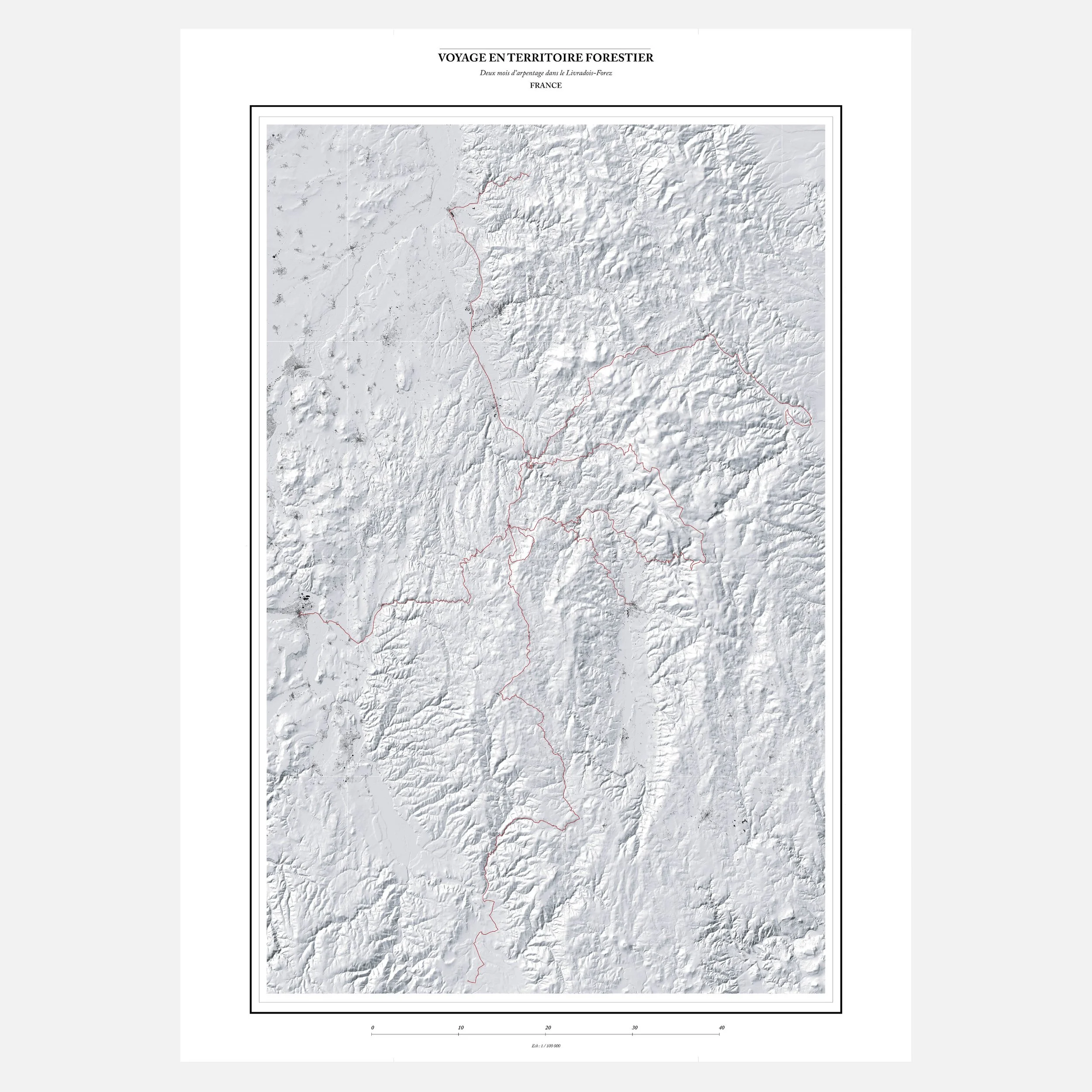 Carte Livradois-Forez