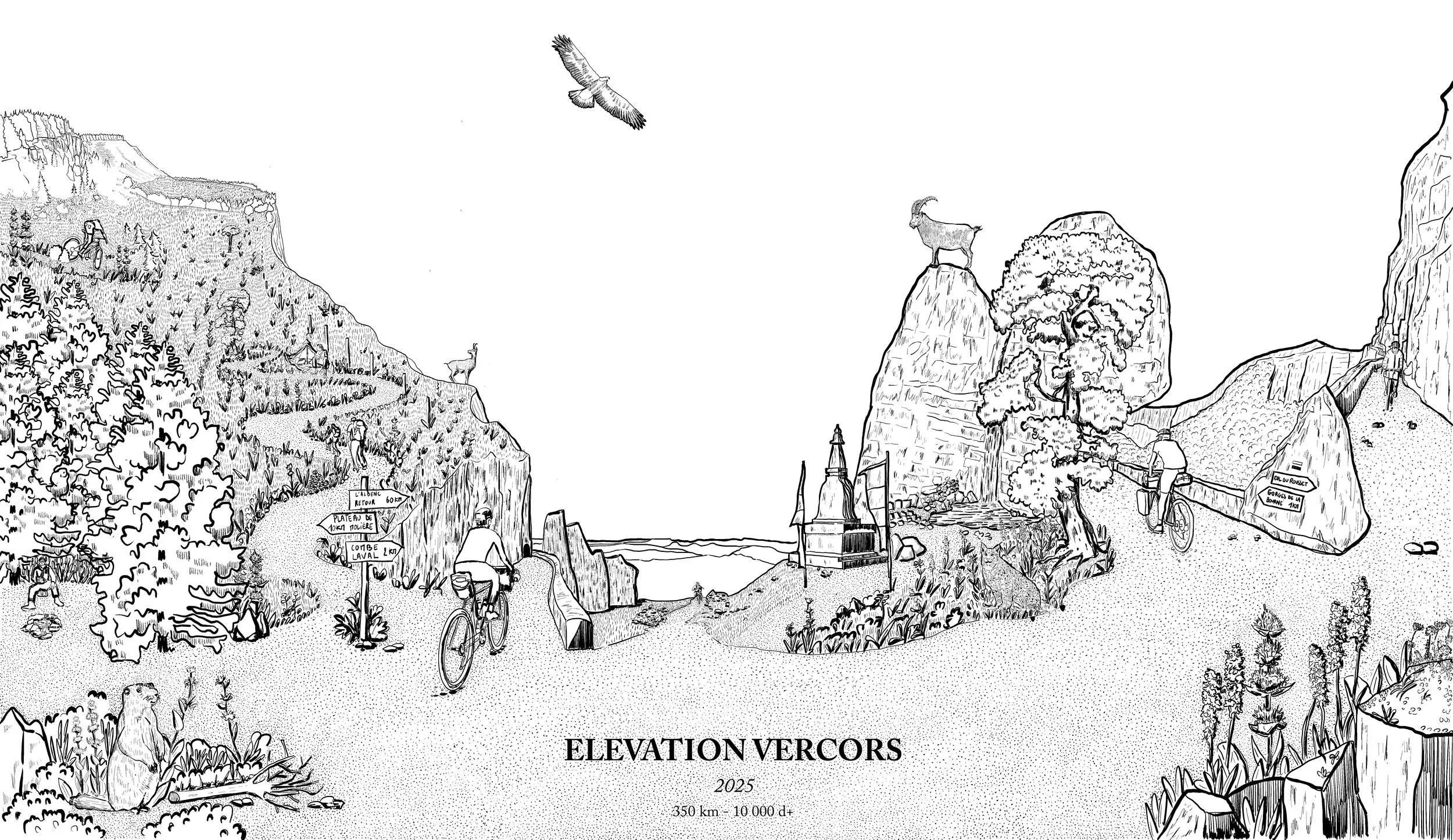 Illustration - Elevation Vercors