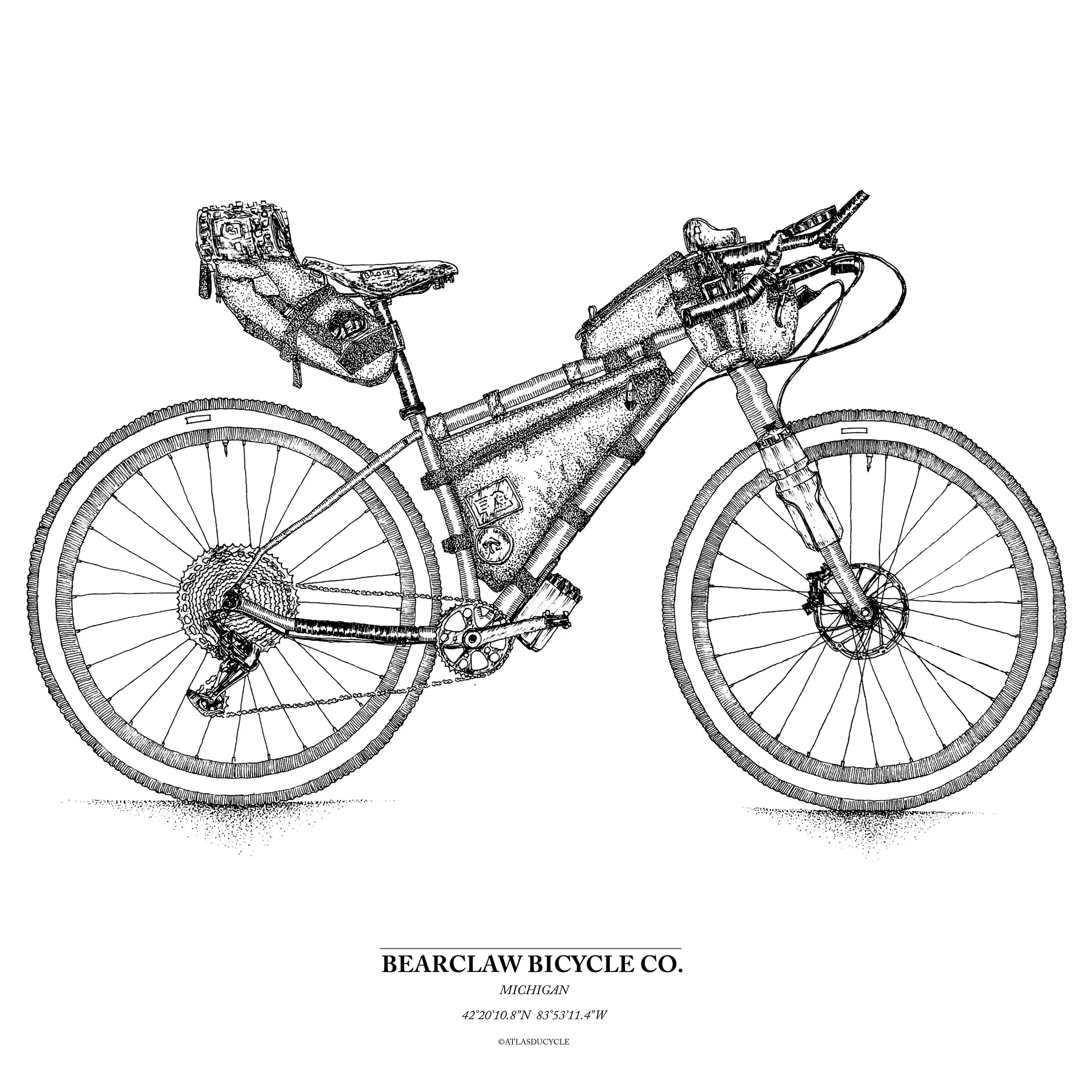 Illustration - Bearclaw Bicycles