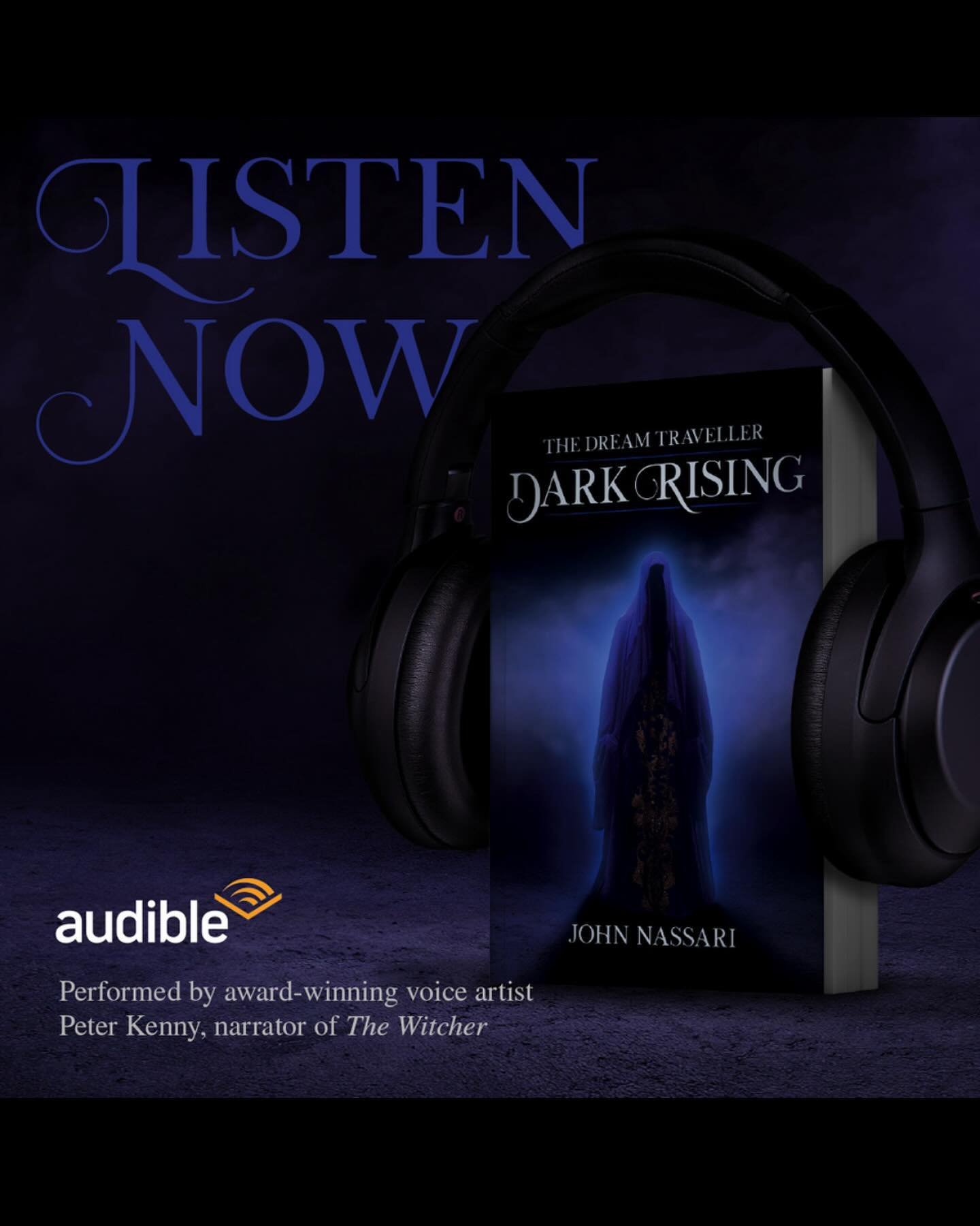 I am thrilled to announce The Dream Traveller: Dark Rising is now available on Audible.

Read by the amazing narrator Peter Kenny, voice of The Witcher 

#ReadingIsFun #Bookstagram
#Bookworm. #BookNerd #ReadersOfInstagram
#bookworm 
#bookaddict 
#aud