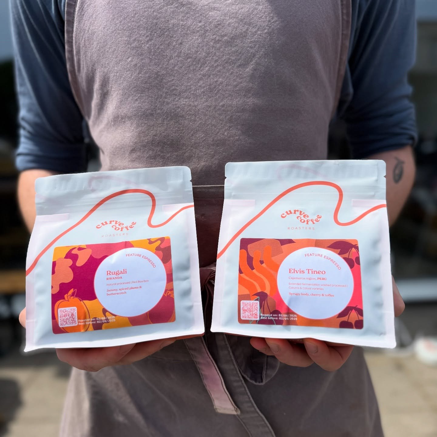 Blend x @curveroasters takeover at all three locations! ☕️

We&rsquo;re stoked to bring two heavy hitting coffees from Peru, one perfect for filter, and the other for espresso 🇵🇪 

The Oscar Ramirez, natural is available on Pourover with tasting no