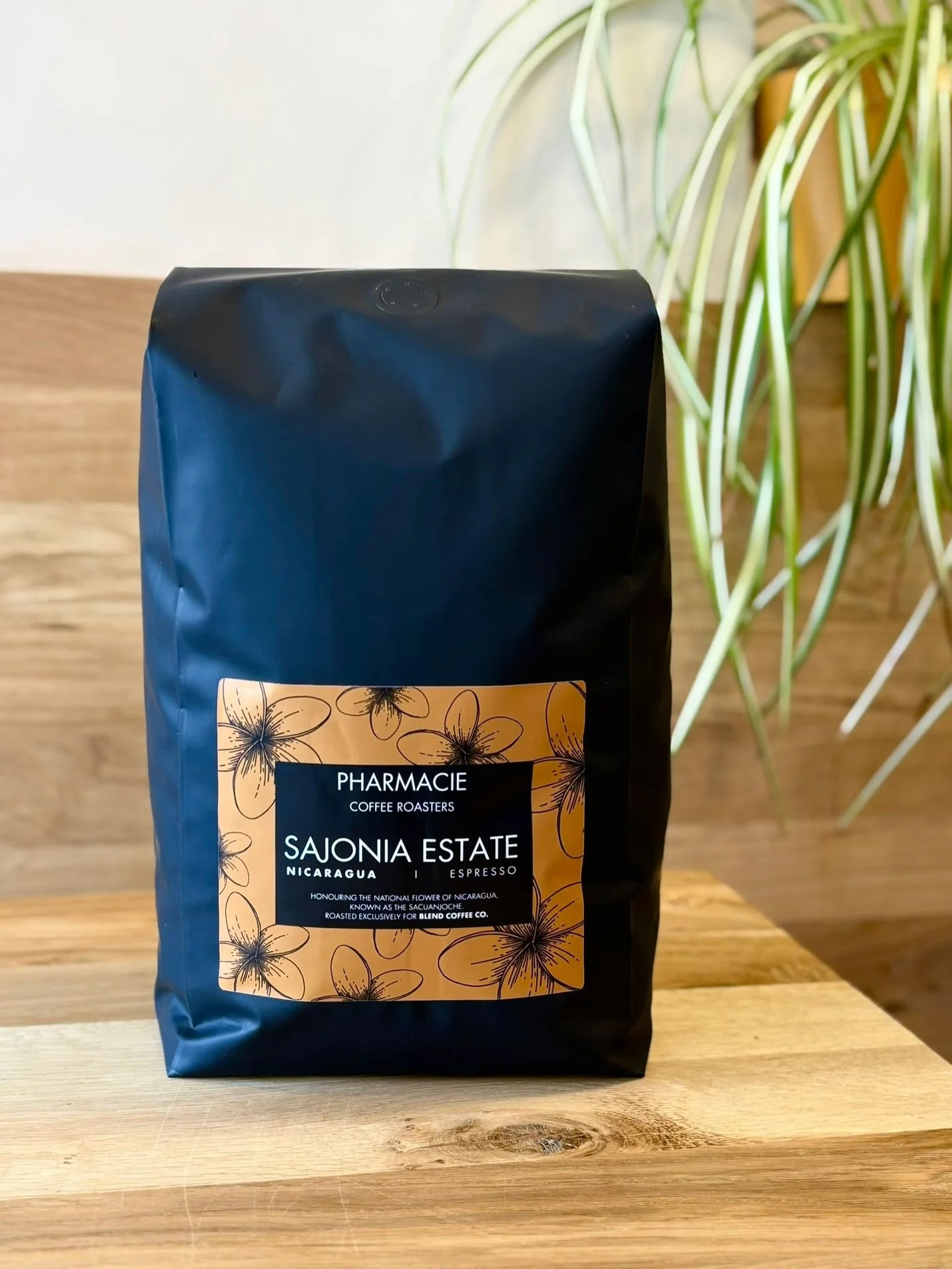 NEW HOUSE ESPRESSO ✨ 
We’re excited to bring this washed Nicaraguan coffee from Sajonia Estate to all three Blend stores for the foreseeable on house espresso! 🇳🇮 
This coffee pairs nicely with all milks, but also holds its own when served