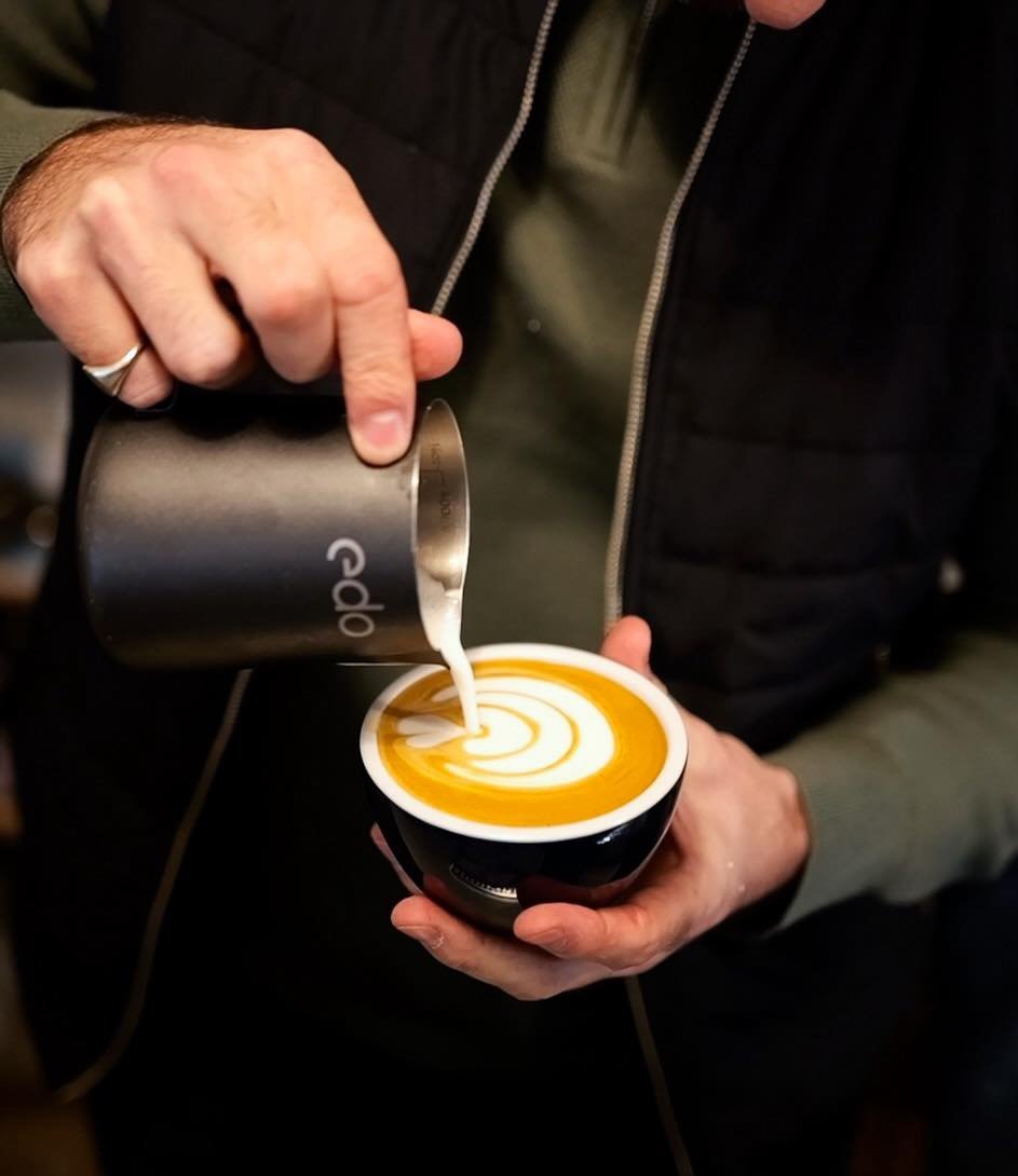 Saturdays call for great coffee &amp; conversations.

We're fully stocked with freshly baked pastries, sweet goods &amp; savouries 🥐 

Blend Coffee Co
📍 37 Cliffe High Street

📸 Thanks to our water partners @ix.water for the shot!