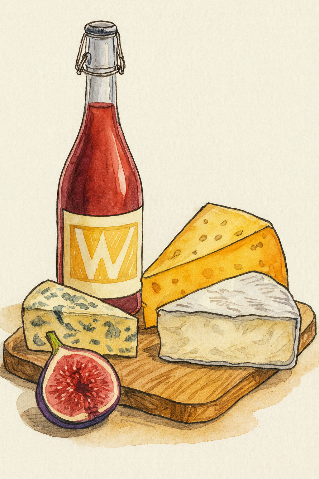 Sussex Cheese & Wine 'Hamper' Selection