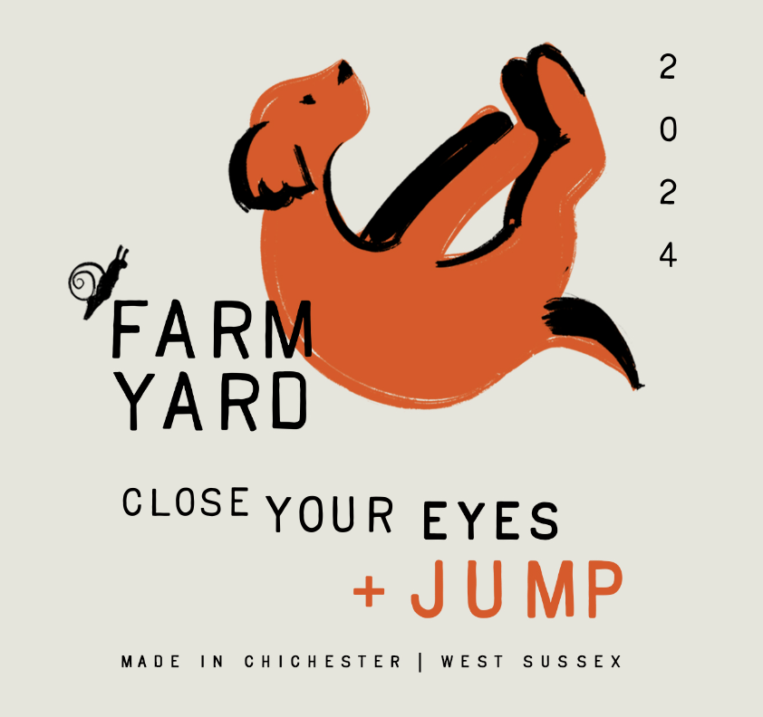 Close Your Eyes And Jump orange wine (made at Ghost!)