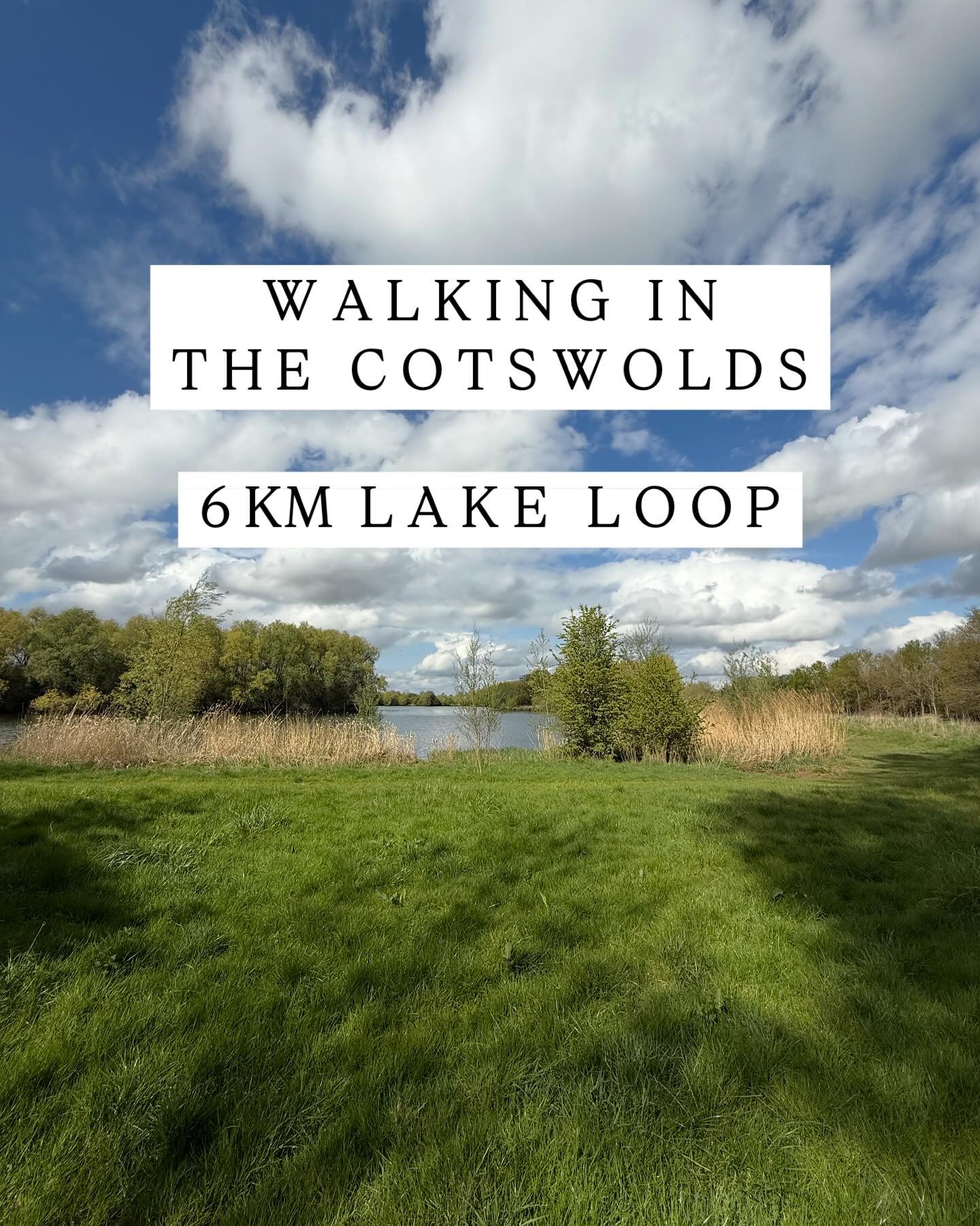 I walk/run a lot in the Cotswolds area so wanted to start sharing some of my favourite local routes! Hit save for your next explore 👆 

📍 Waterhay, Ashton Keynes 
🥾 Circular 6km route 
⏰ 1 - 1.5 hours leisurely walking pace
🏃&zwj;♀️ Great for off