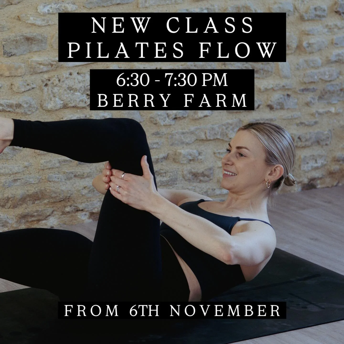 Very excited to share that from Thursday 6th November I will be teaching a new weekly class on a Thursday evening at @berryfarmwellness and booking is now live on my website! 

Meet Pilates Flow. This class combines the strengthening precision of Pil