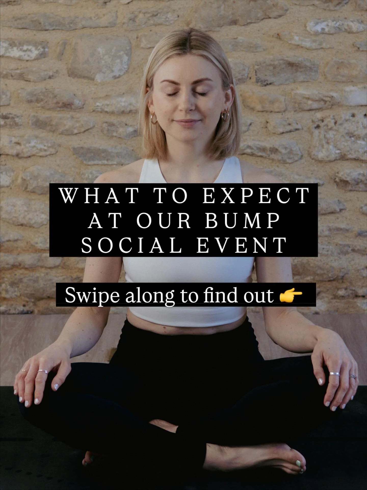 ✨ Oy a few tickets left ✨ 

On Sunday 30th November from 10am - 12pm at @elkstonestudios I will be hosting an event with Becca from @kinandlittle for mum-to-be ☺️ 

Join our warm, welcoming barre class, learning Q&amp;A session and social, bringing y