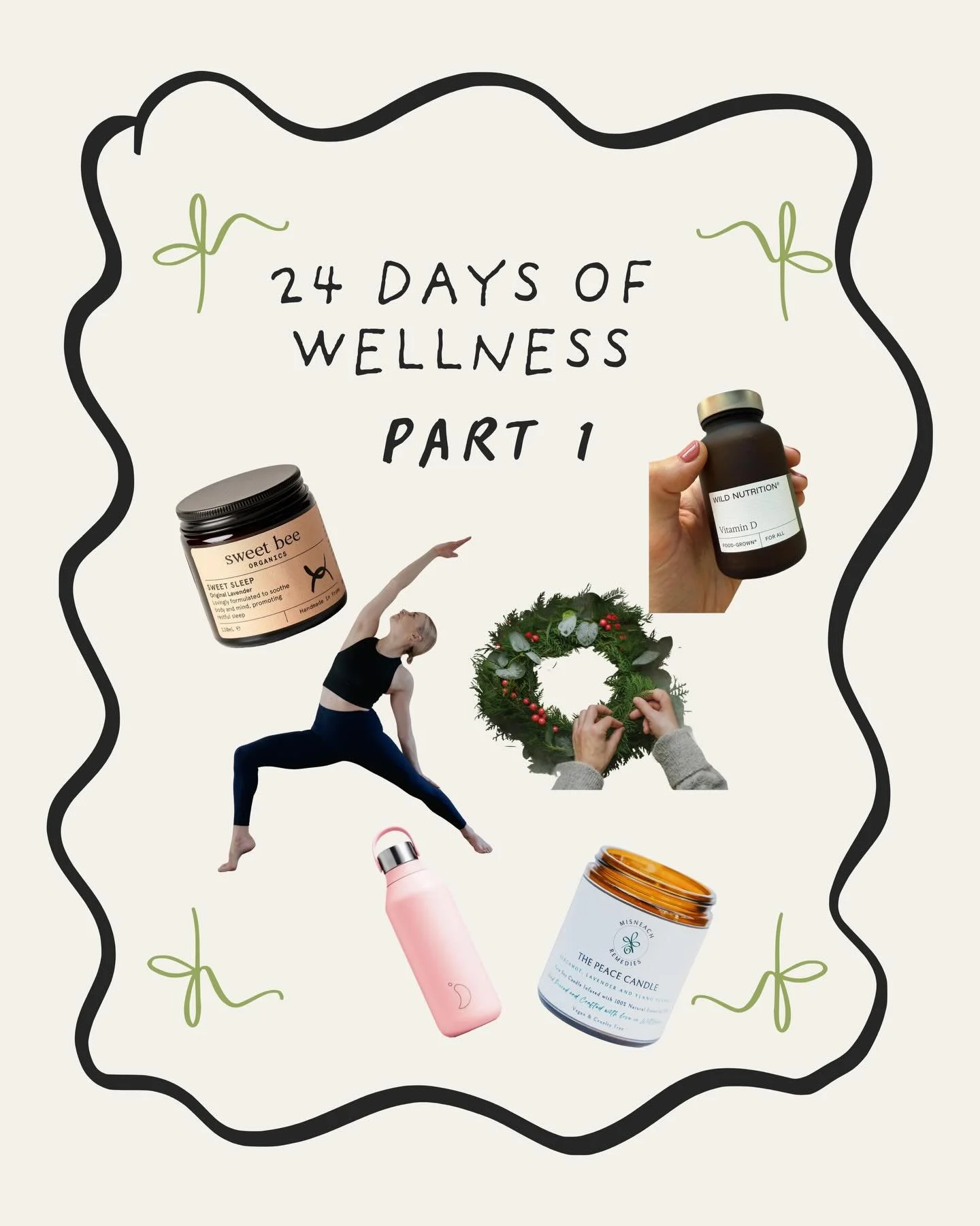 Excited to share my 24 Days of Wellness advent calendar&hellip; kicking off with Part 1 ✨

Lately I&rsquo;ve been asking myself what defines a &lsquo;wellness&rsquo; activity. Movement has always been my go-to to instantly make me feel good, which is