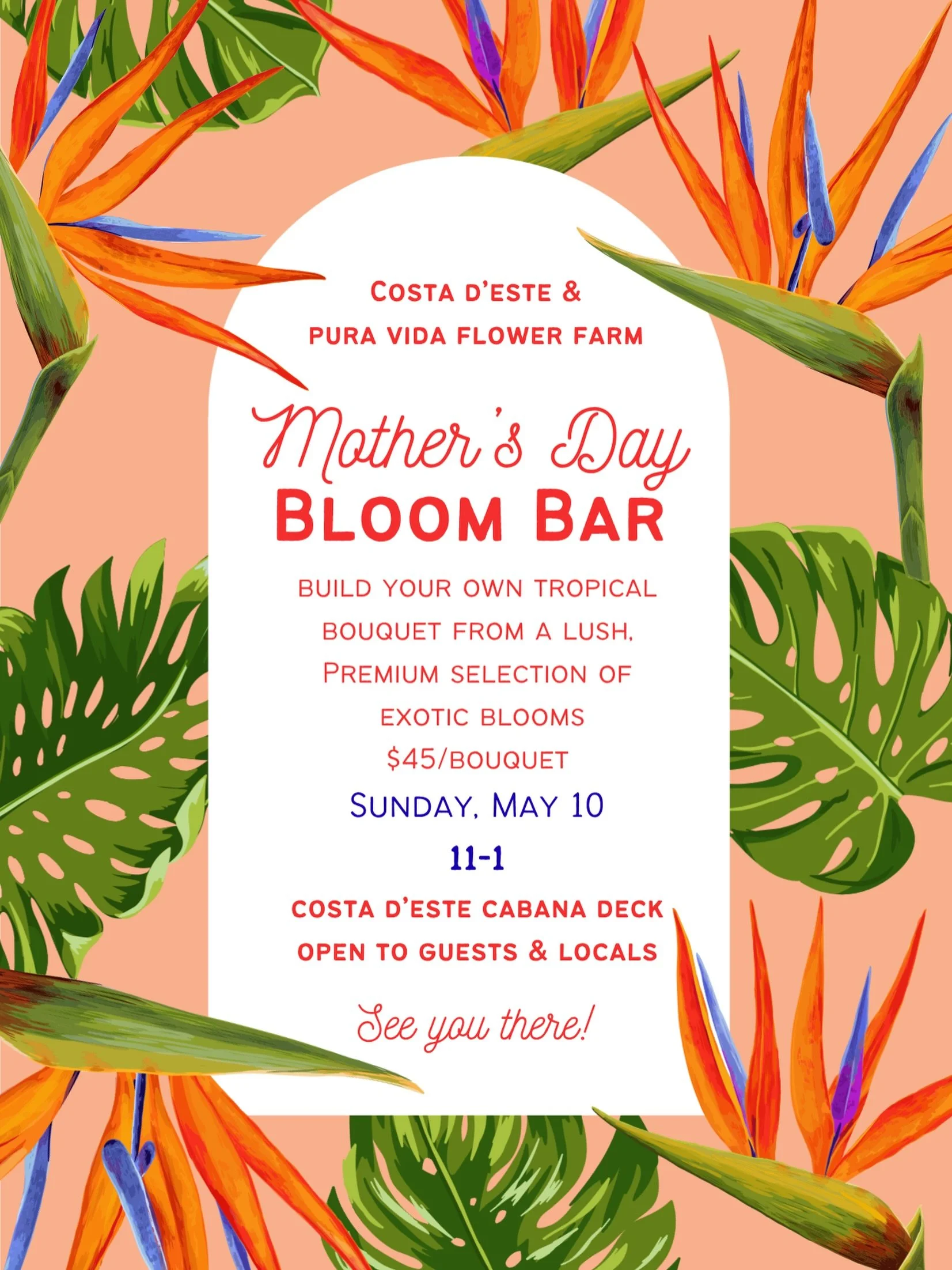 Tomorrow @costadeste 🌸💐🌴🌺🦜🌼