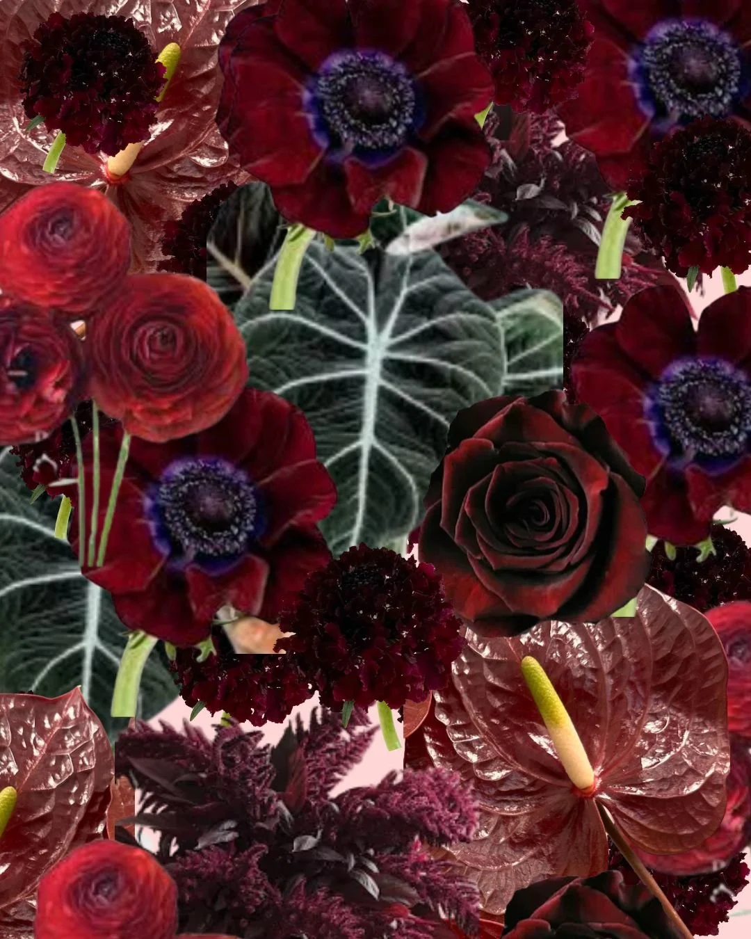 Valentine's Day Arrangement - Crimson Crush (Medium)