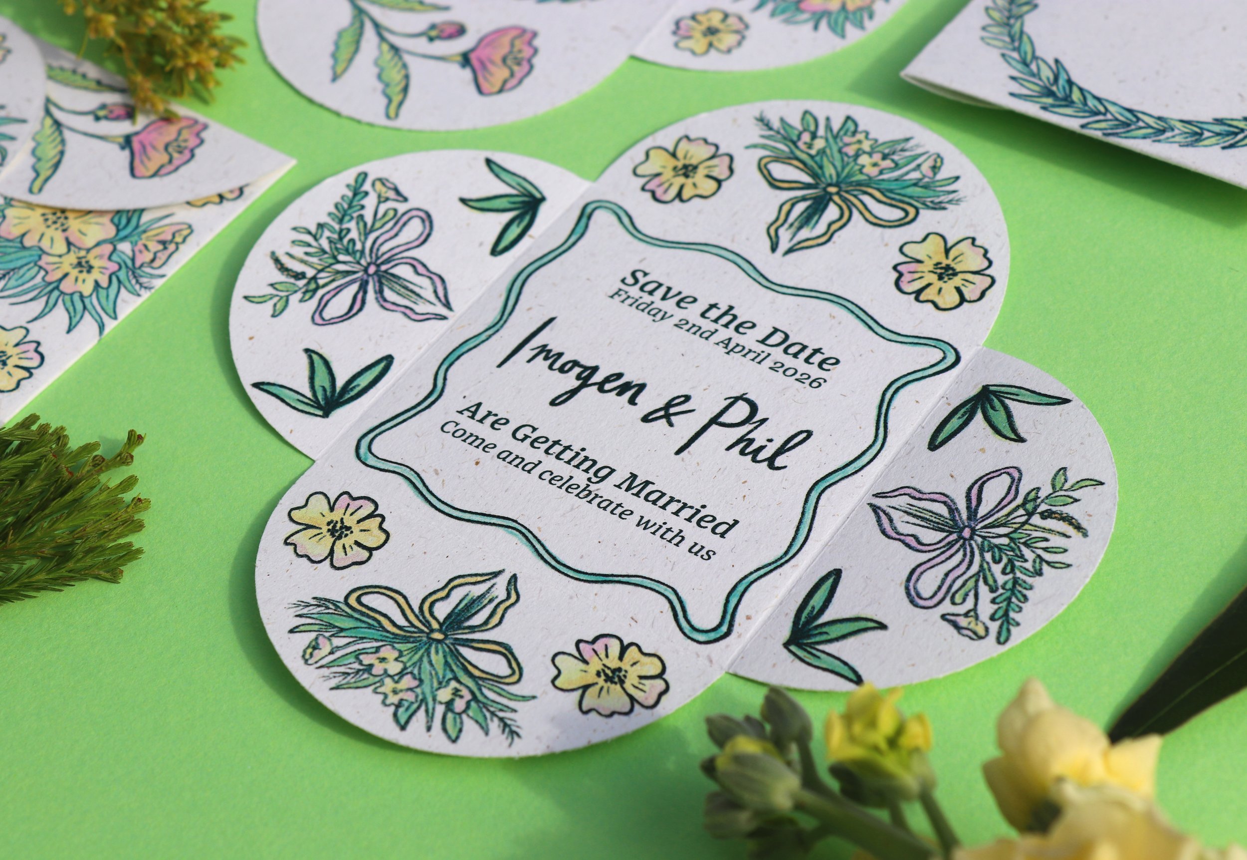 Meadow Save The Dates Open