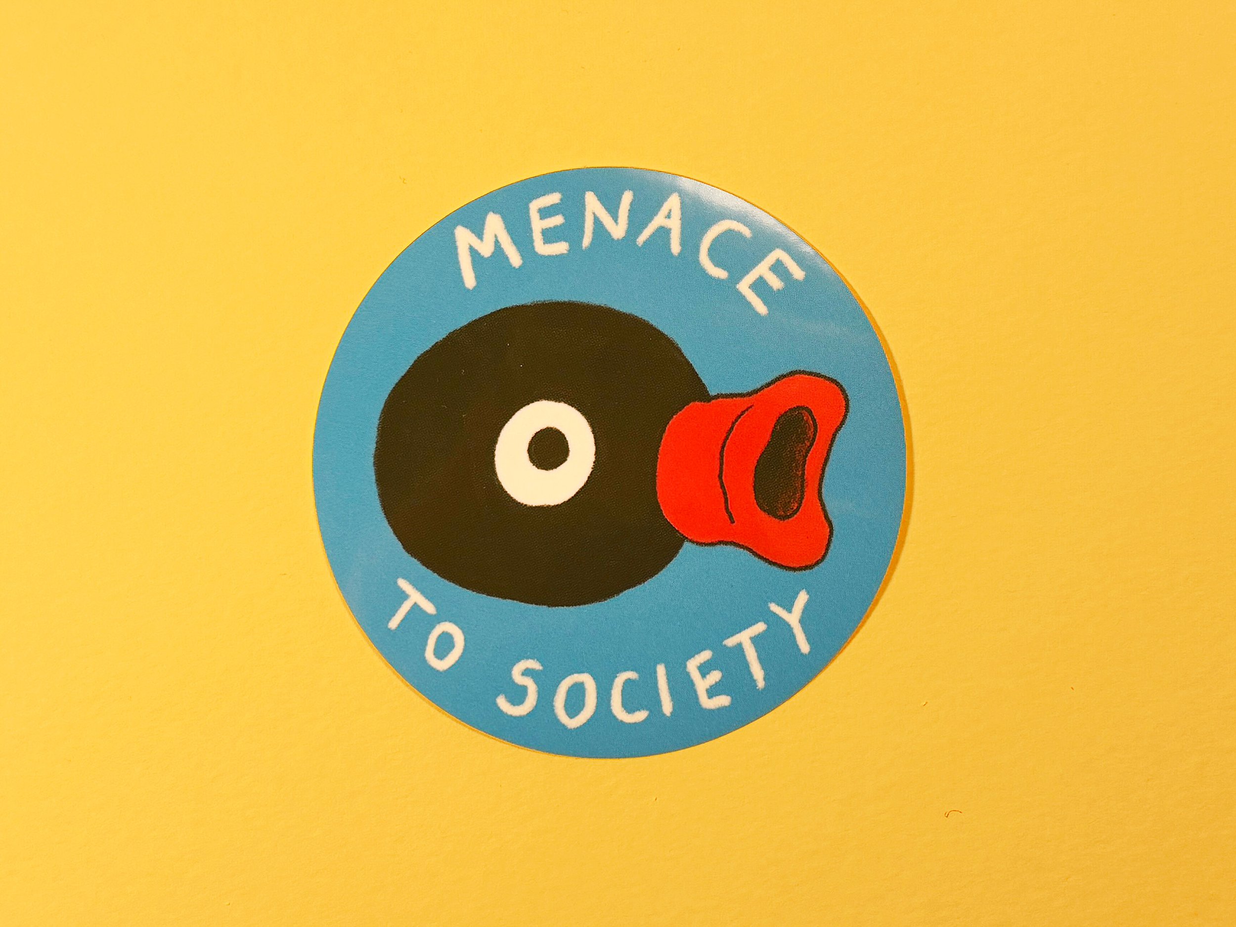 Menace to Society Sticker