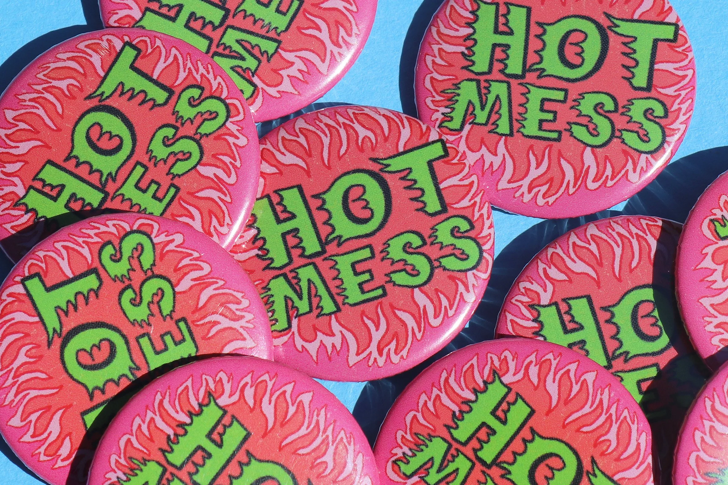 Hot Mess - Badge