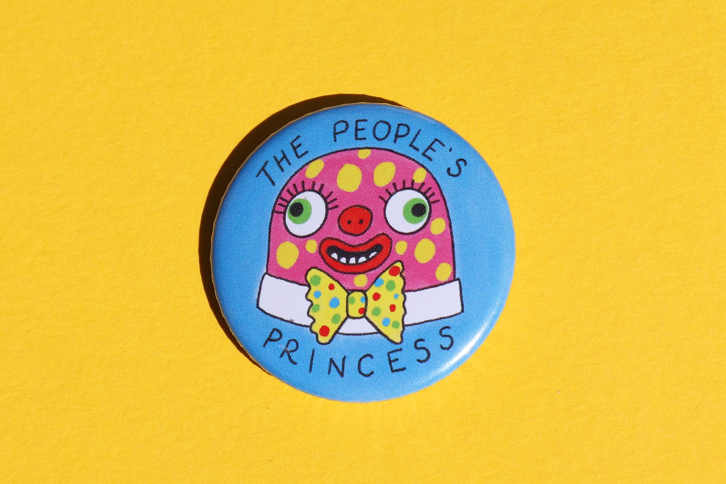 The People's Princess - Mr Blobby Badge