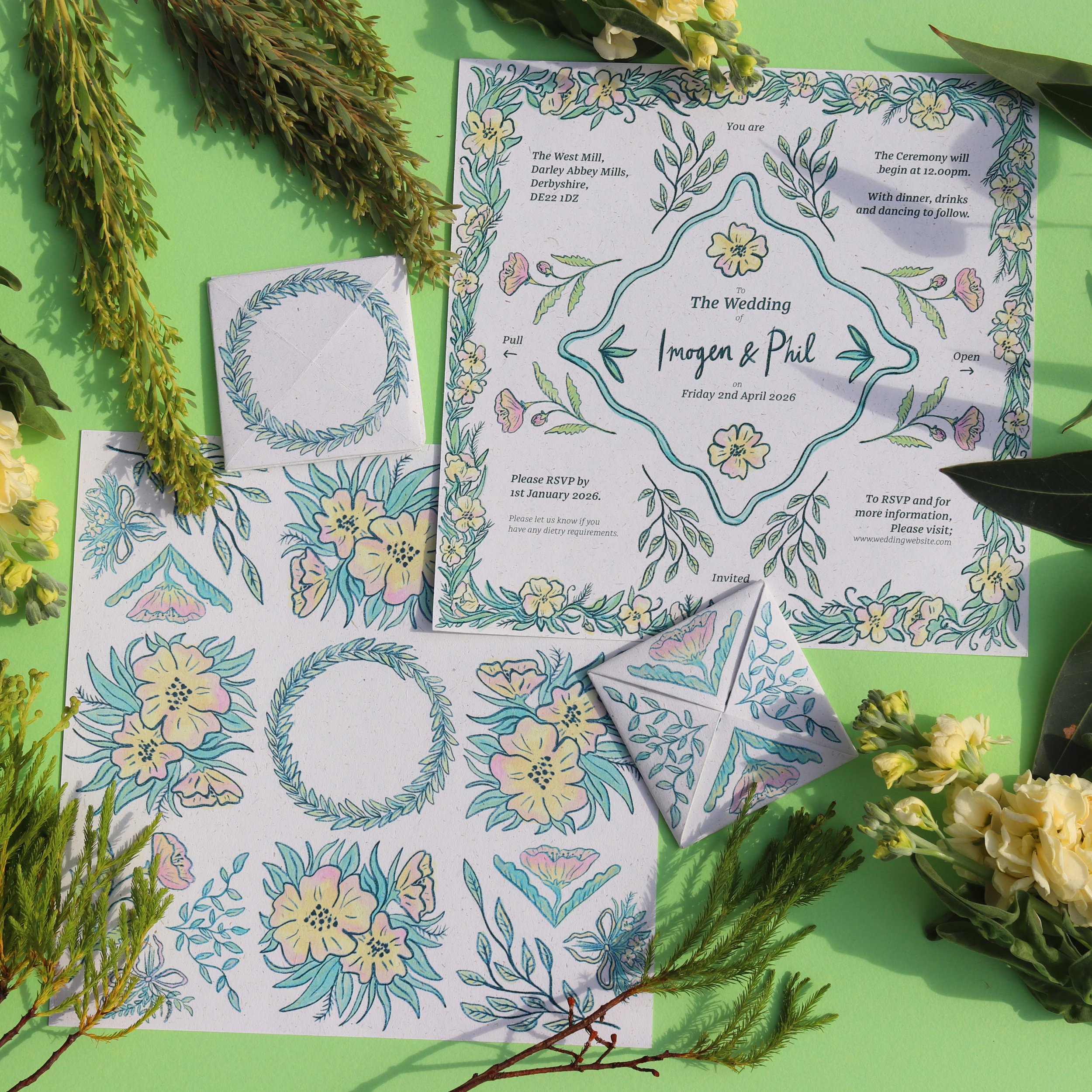 Meadow Invitations