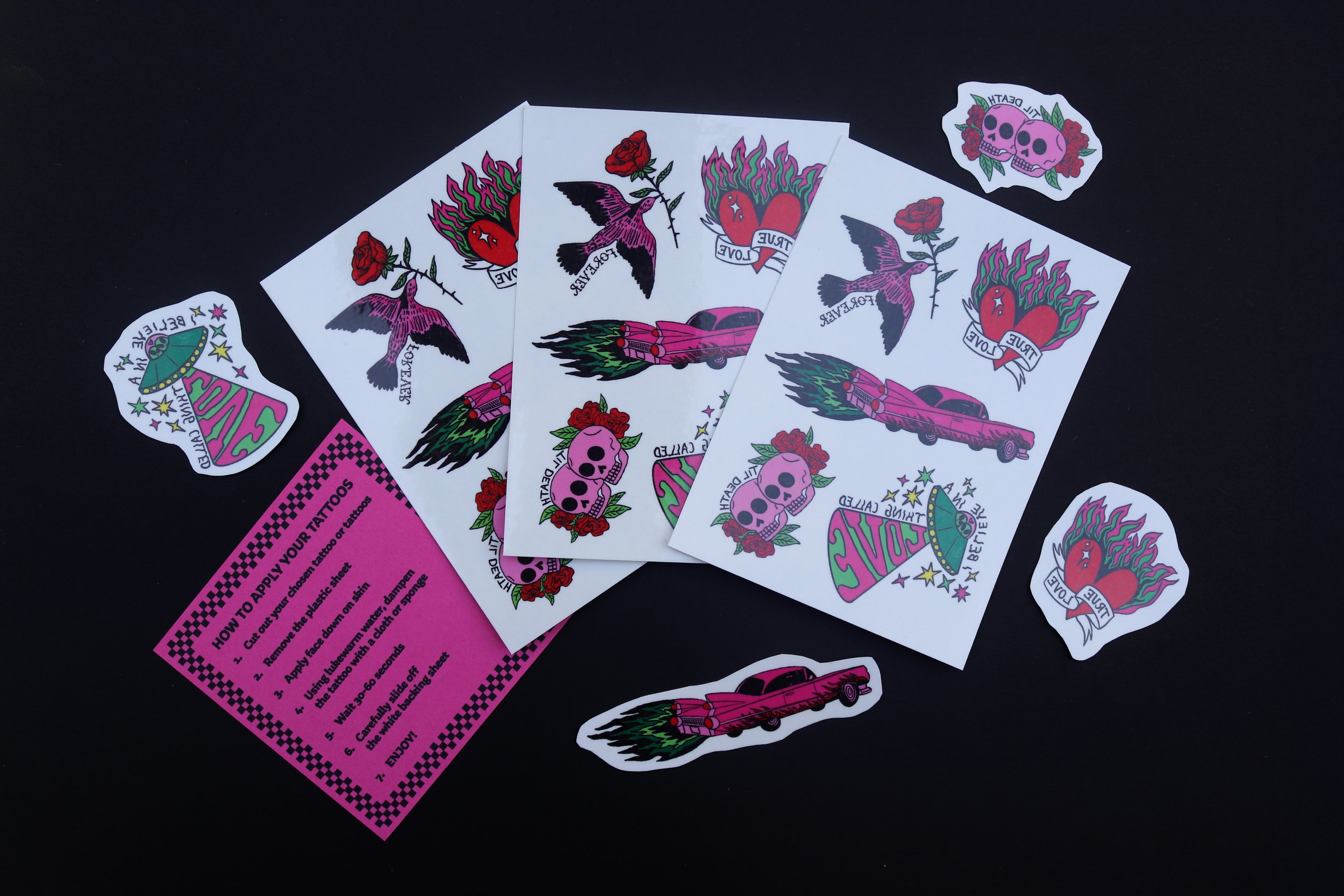 Classic Retro_Temporary Tattoos_A7_Different Day Studio_Unique Alternative Wedding and Event Stationery_1 copy.jpg