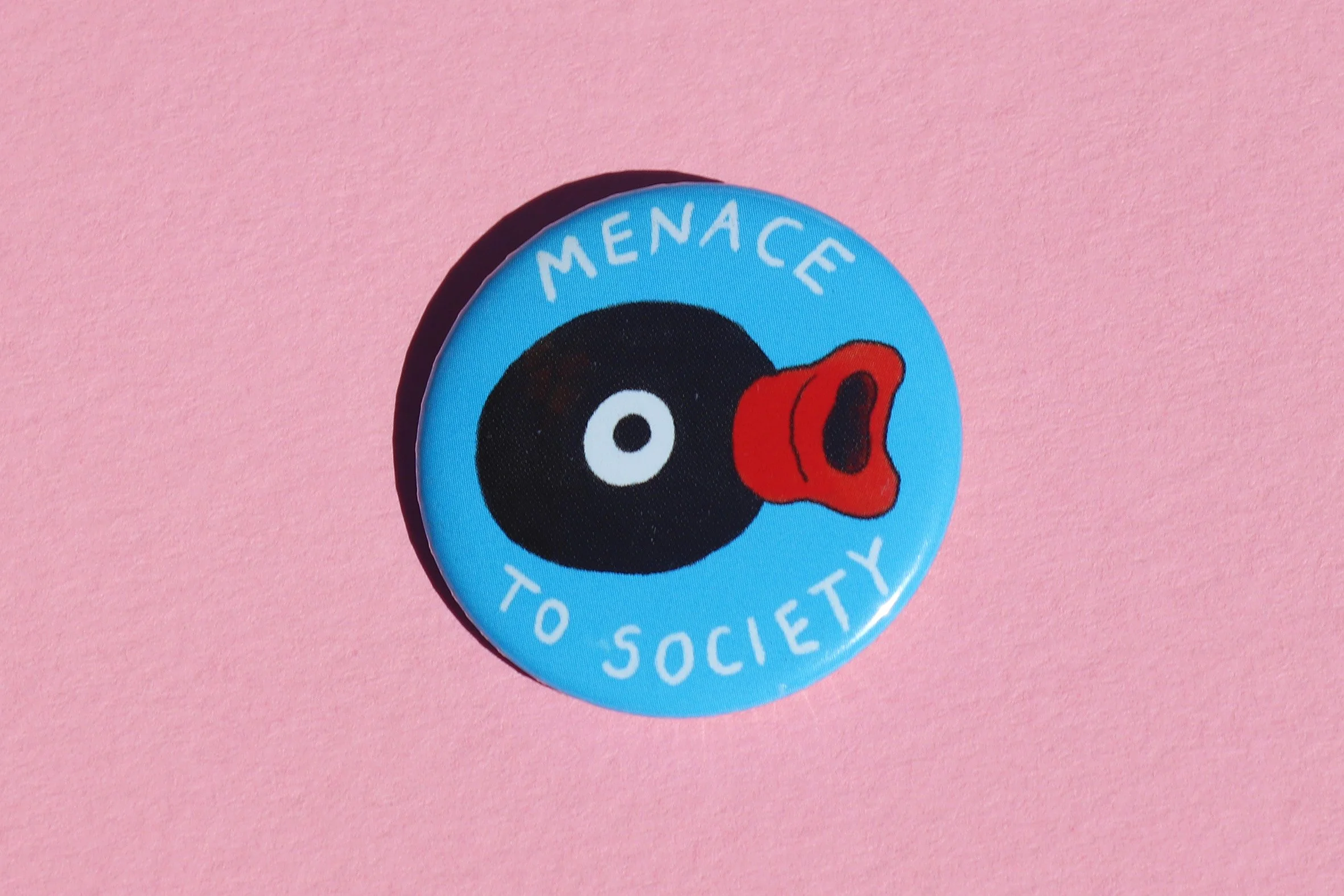 Menace To Society - Pingu Badge