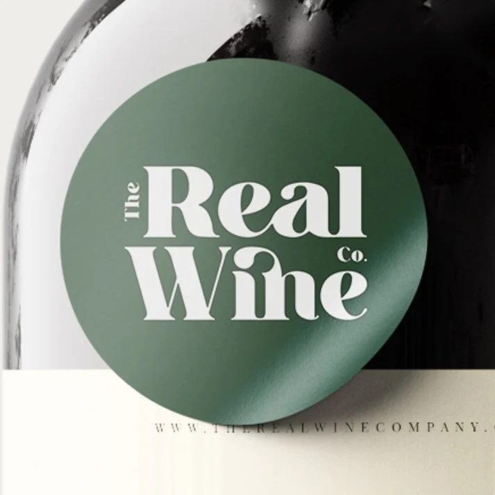 The Real Wine Co. <br>—<br> Brand Strategy<br> & Identity System