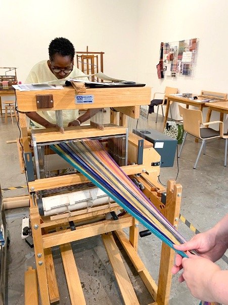 Andrée Walker, Thread the Loom IKON Gallery 2025, Photo: Zoë Hillyard