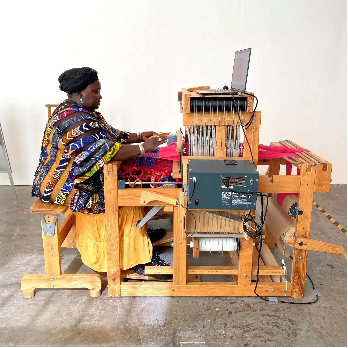 Mahawa Keita, Thread the Loom IKON Gallery 2025, Photo: Zoë Hillyard