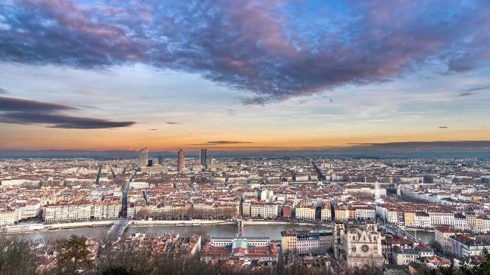 Lyon vue de Fourvière