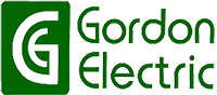 Gordon Electric logo in green featuring a stylized 'G' and the company name.