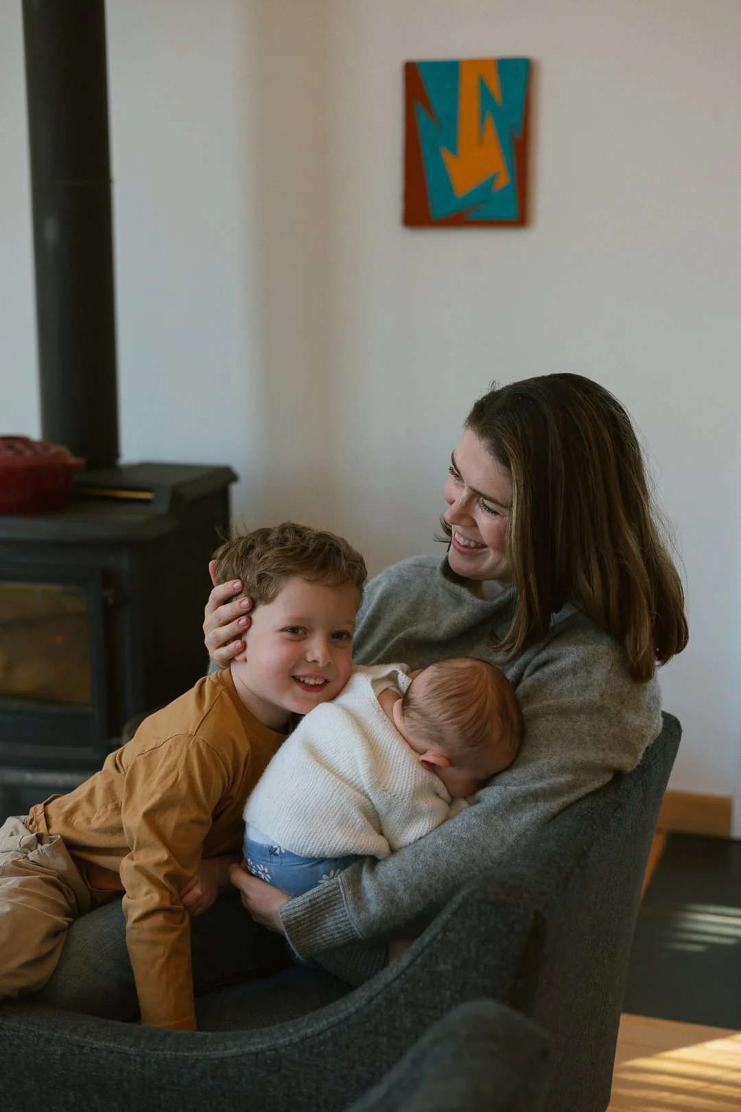 Alice and Roberto at Home in High Falls, NY