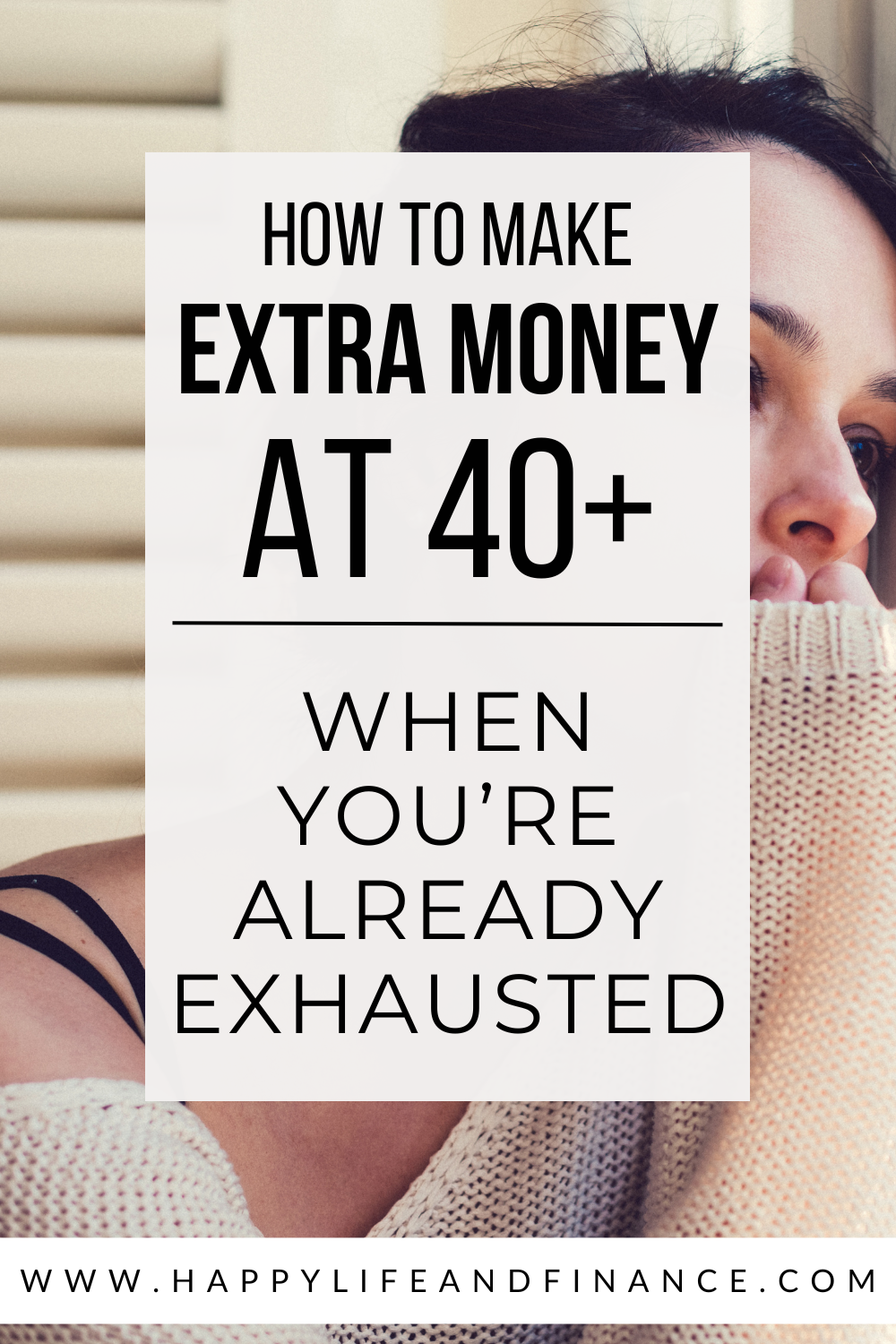 How to Make Extra Money at 40+ When You’re Already Exhausted