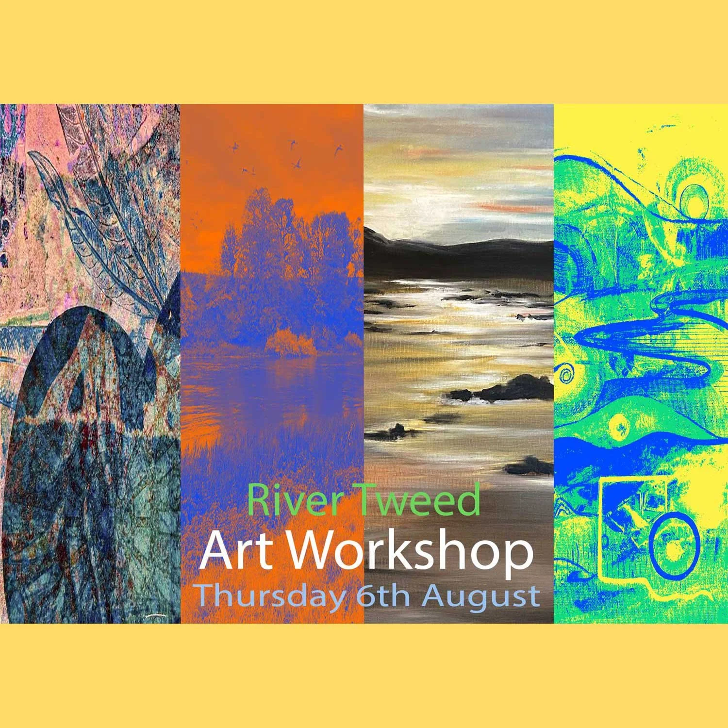 Horncliffe and River Tweed Art Workshop