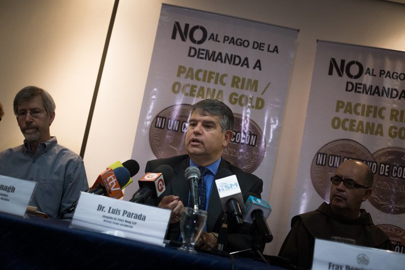 Luis Parada, the lawyer defending the Salvadorian State in the Pacific Rim case.
San Salvador, El Salvador
2016