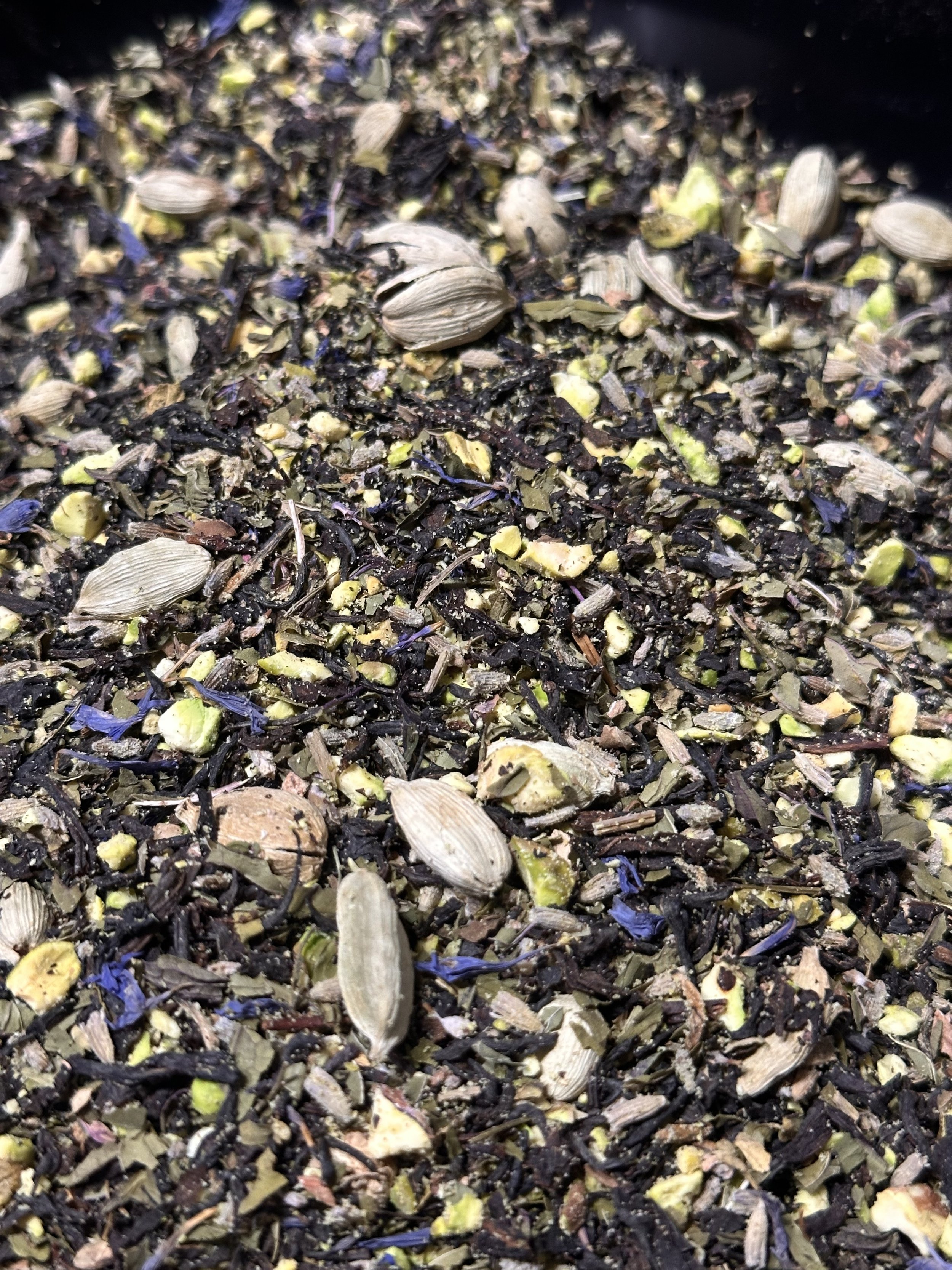 Earl Grey Crème and Pistachio