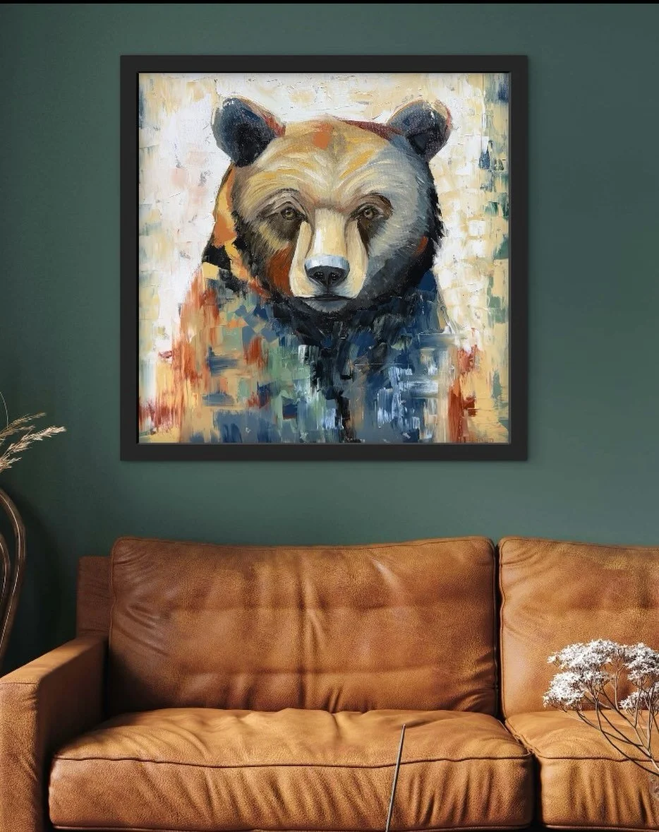 Between Us, 24&rdquo;x24&rdquo; oil.