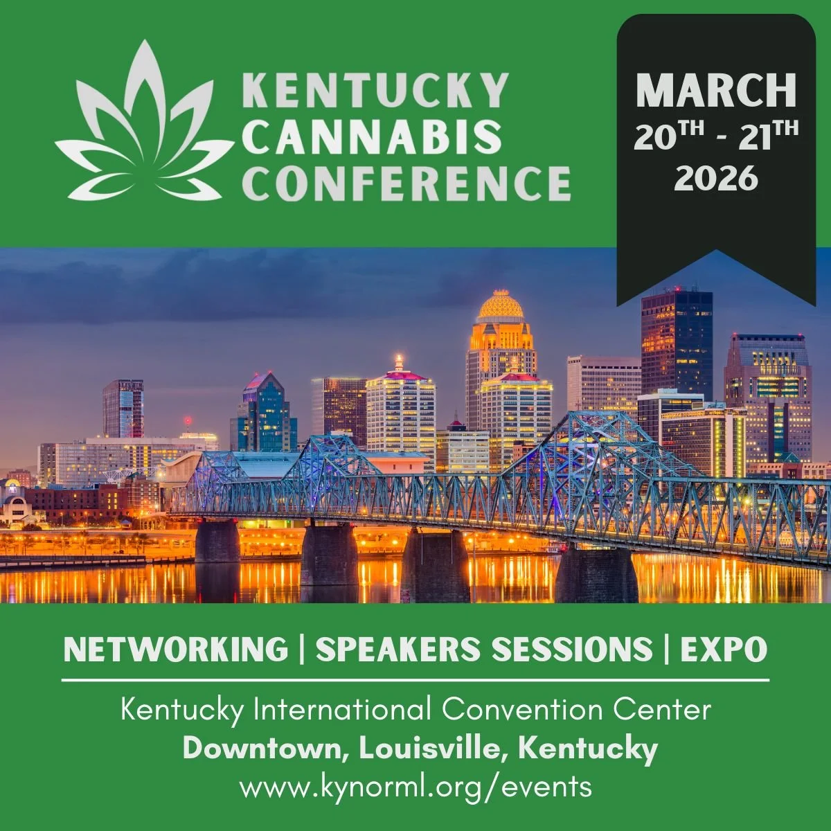 The 2026 Kentucky Cannabis Conference Returns to Louisville March 20–21