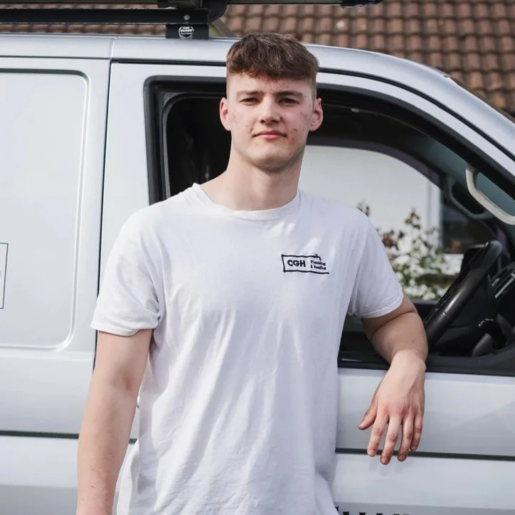 Meet Ethan! He&rsquo;s the rising star of CGH Plumbing and Heating. With nearly 4 years of experience under his belt, he&rsquo;s continuously learning and growing alongside the team. 

When he&rsquo;s not honing his plumbing skills, Ethan likes going