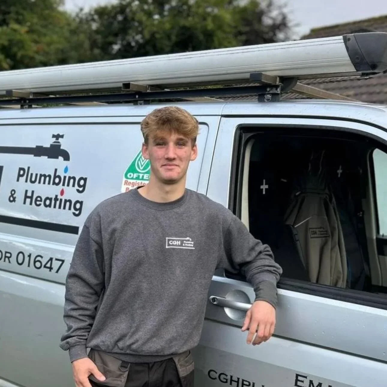 Meet the team 🤩 Liam is our newest addition to the team, joining this year back in August as our #Apprentice. 

He is a great student, so keen to learn the trade and is showing huge promise for a career with CGH Plumbing and Heating. 

When he&rsquo