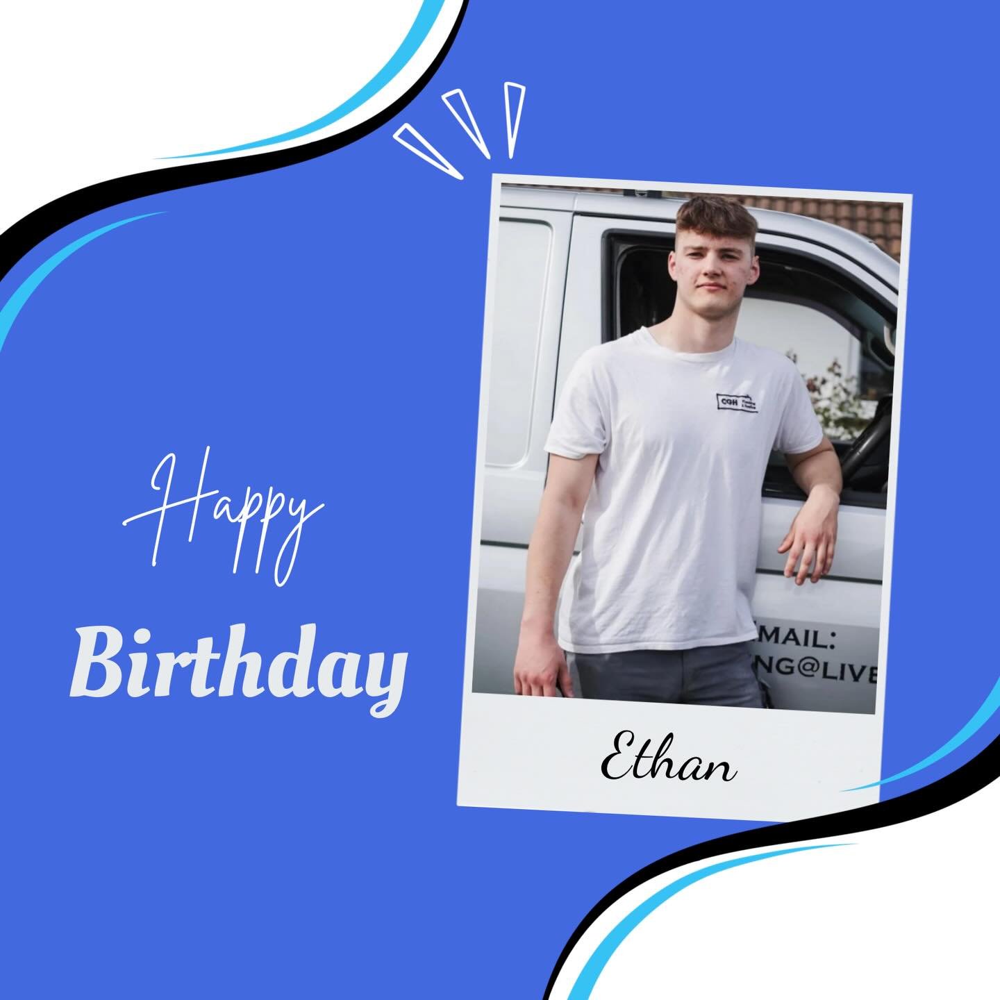 Today we are wishing Ethan a very happy birthday - he&rsquo;s such a star in our team and deserves such a great day! 🎉🎉🎉
