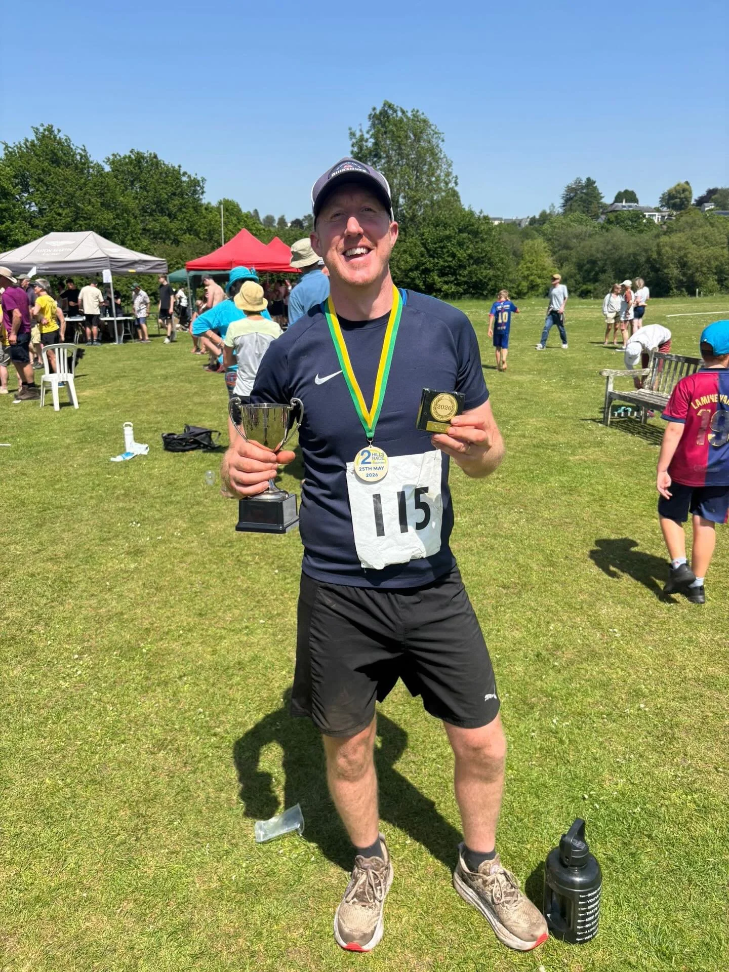 Our very own Dean won the Chagford Annual Two Hills Race on the weekend! A gruelling 3 miles across two hills and a bog&hellip; on a mega hot day and he came first in the over 40s! 🎉

He&rsquo;s only just over 40 by the way - plenty of racing (and p