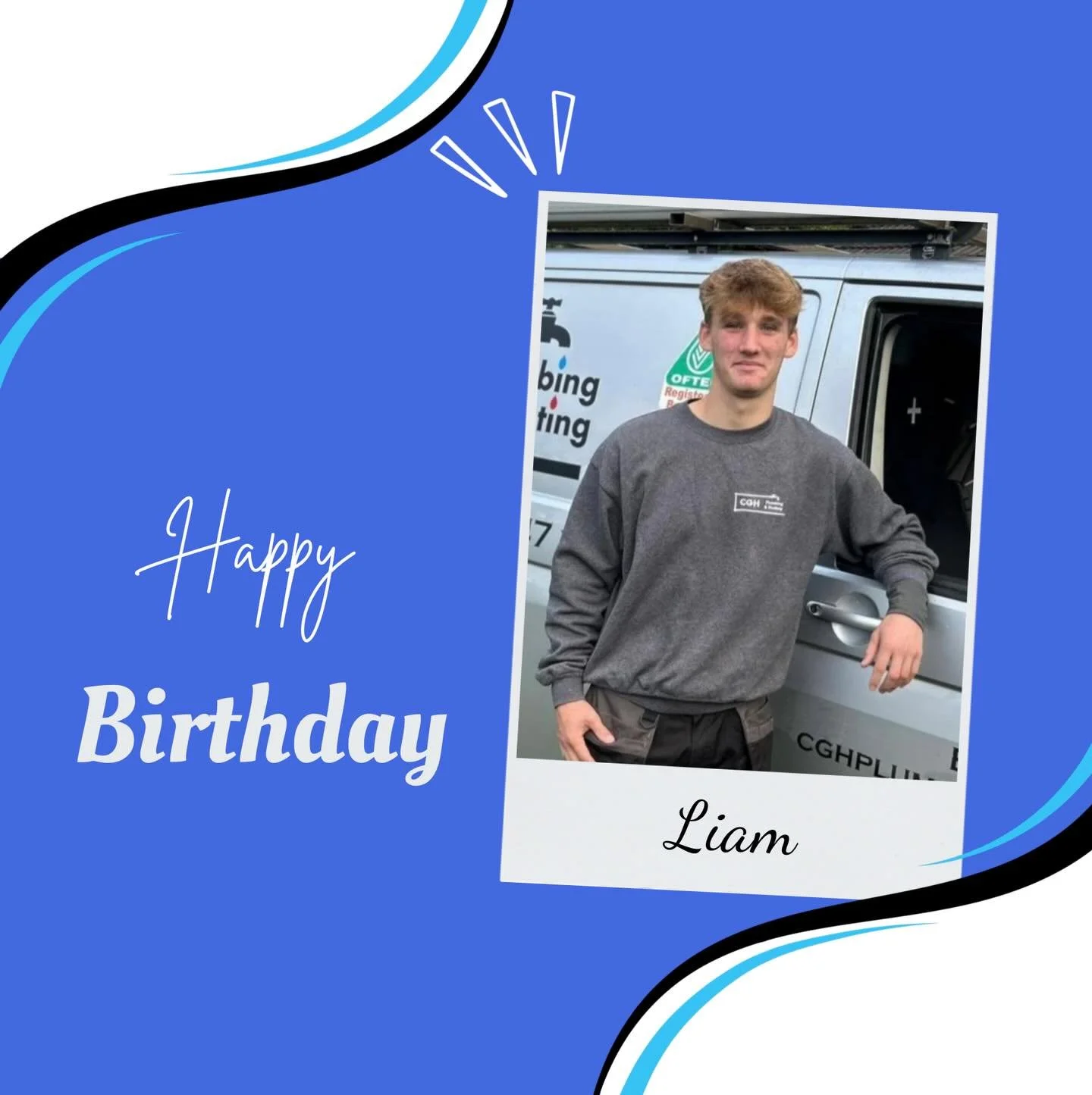 Today we are wishing a very happy birthday to the youngest member of our team, Liam! 🎉🎉🎉

Liam is our apprentice, and works so hard to apply all he&rsquo;s learning to the real world of plumbing! He&rsquo;s smart, sensible, has a super sense of hu