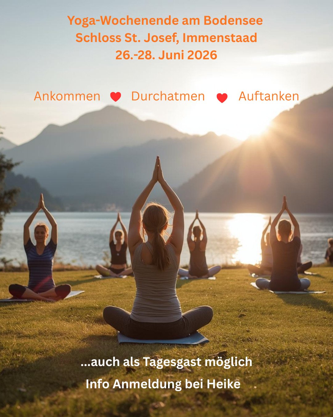 YOGA-Wochenende am Bodensee