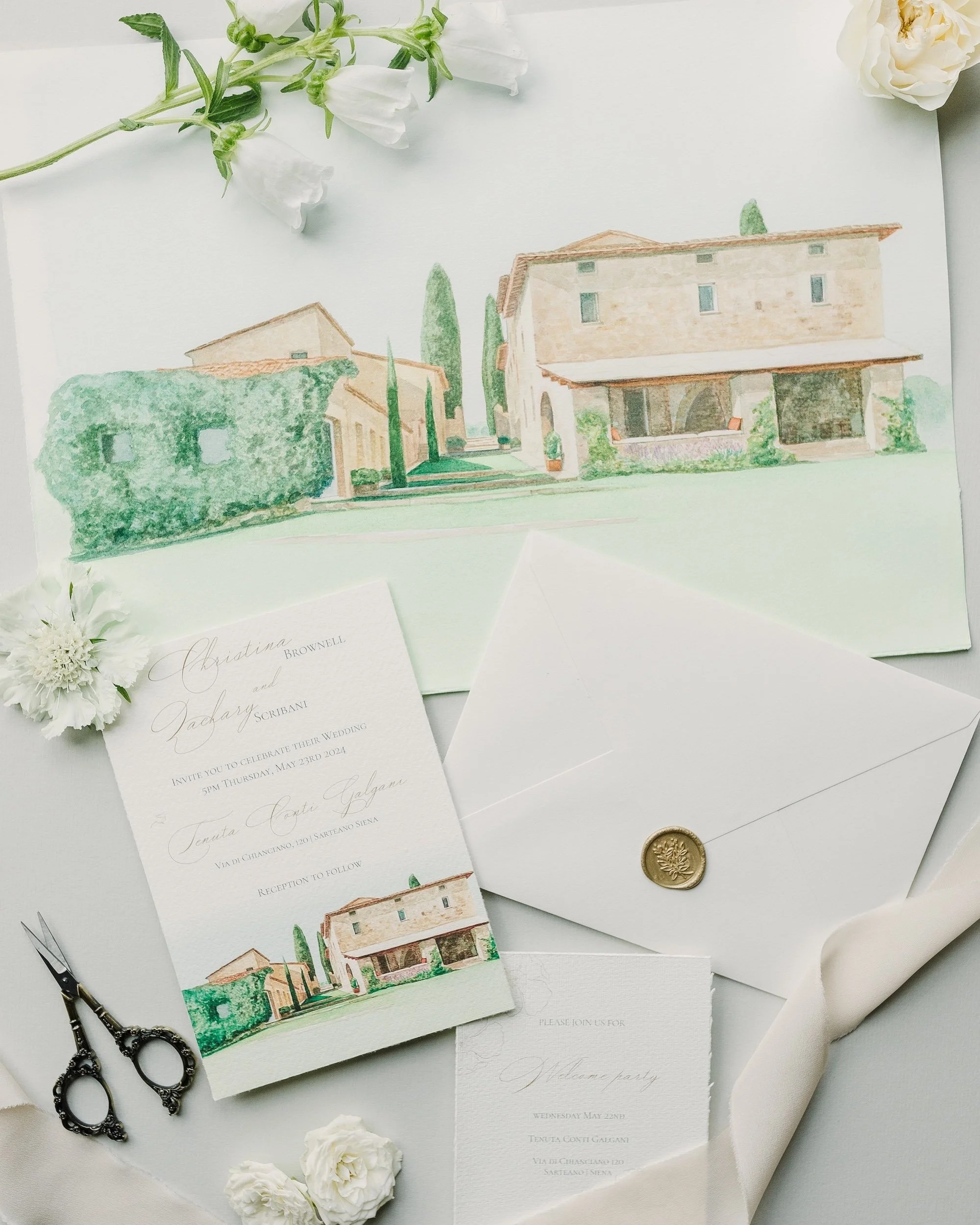 Bespoke wedding invitations design