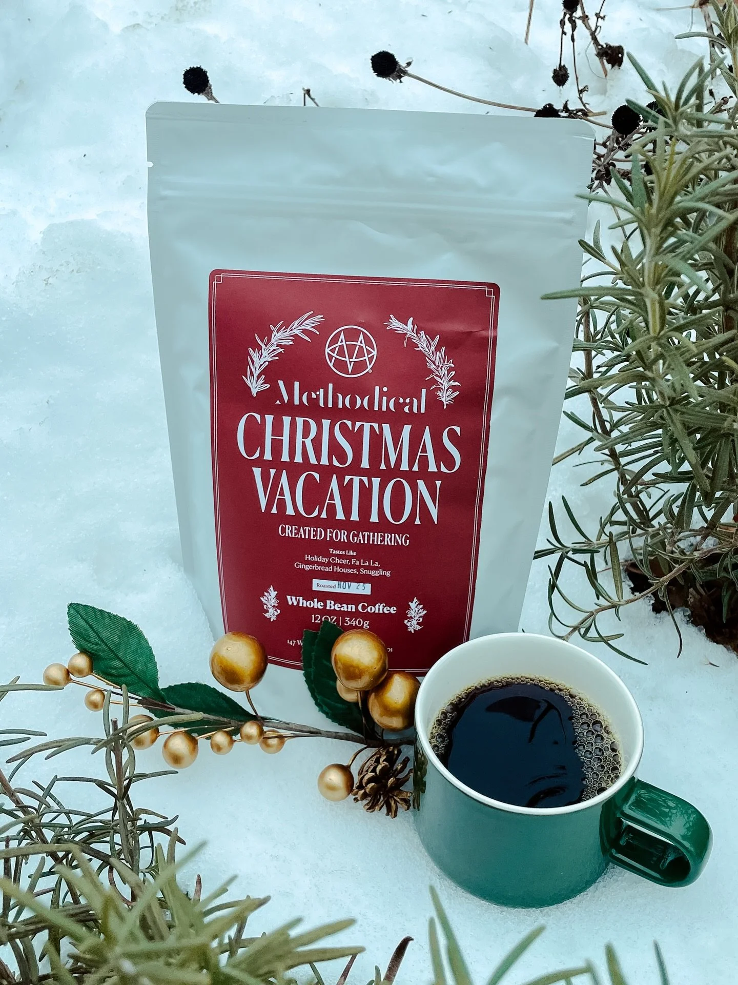 A smooth, chocolatey cup with bright berry notes. Perfect for holiday mornings, family visits, and last-minute gifting 🎁

A coffee blended for gathering&hellip; literally. ☕️

@methodicalcoffee&rsquo;s "Christmas Vacation" brings all the h