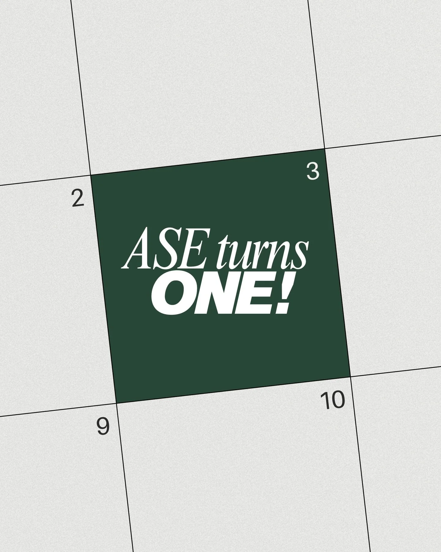 ONE YEAR OF ASE. 🖤☕️🍸

Our first year meant seasonal drops, tasty cocktails, and teaming up with some of our favorite friends &mdash; Fox &amp; Bull, Artisan Kombucha, and LMNT. The memories already go crazy&hellip; and we&rsquo;re just getting sta