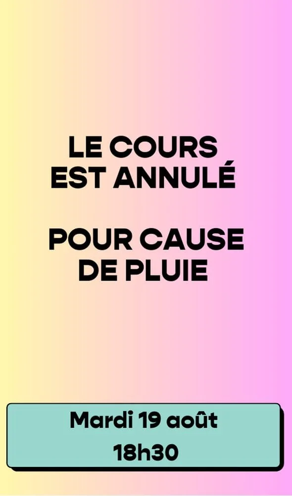 Celina Hwang - ANNULÉ PLUIE !!!
