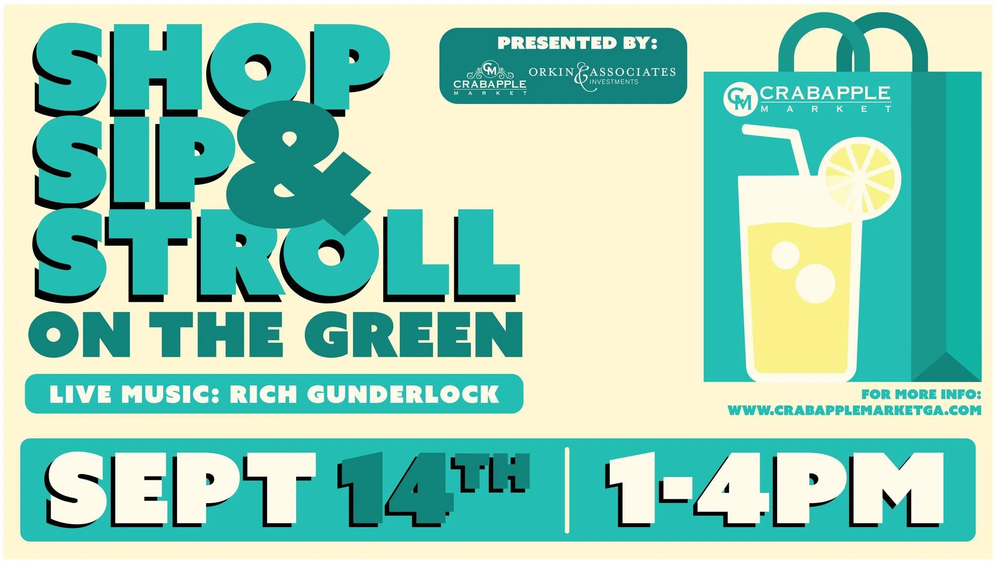 Shop, Sip & Stroll on The Green