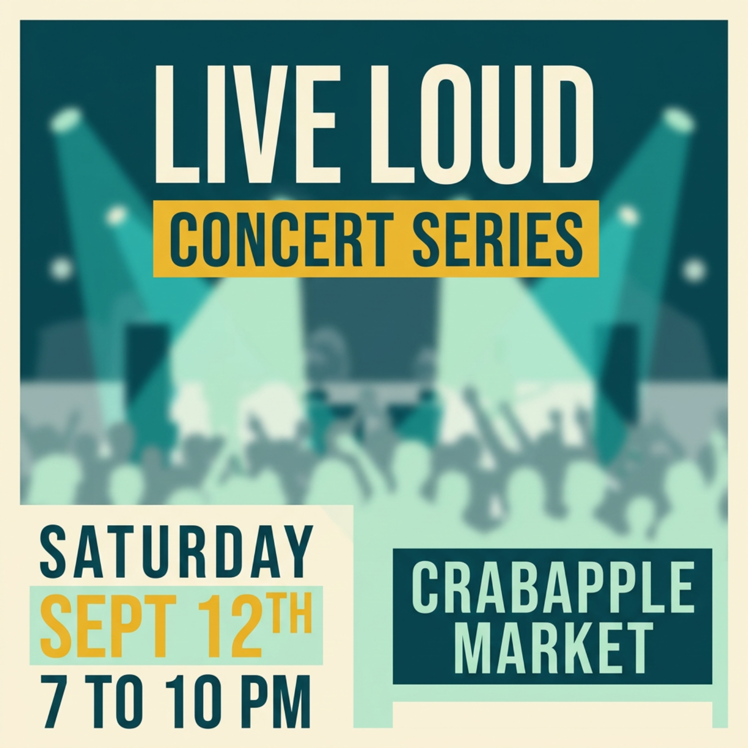 Crabapple Market LiveLOUD Concert: Decades